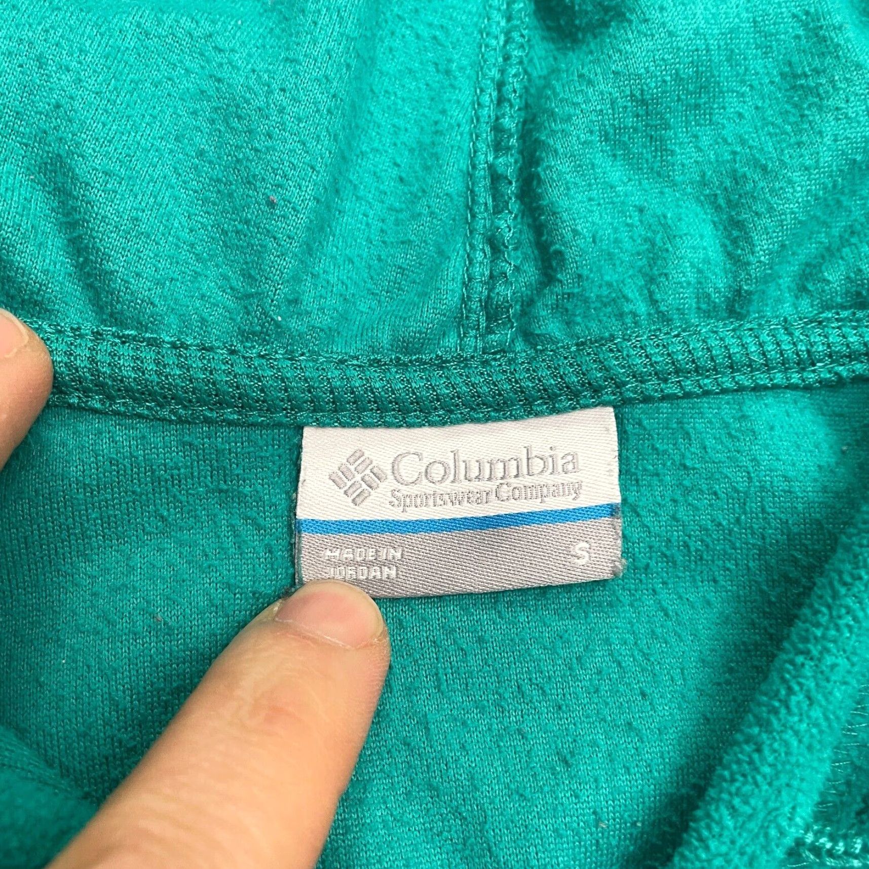 Vintage Columbia Glacial III Fleece Pullover Hoodie Sweatshirt Womens Small Green Casual Size S / US 4 / IT 40 - 5 Thumbnail
