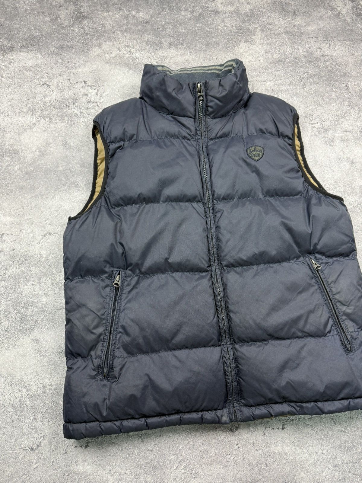 Schott Vintage Schott NYC Down Puffer Vest Sleeveless Size US XL / EU 56 / 4 - 6 Thumbnail