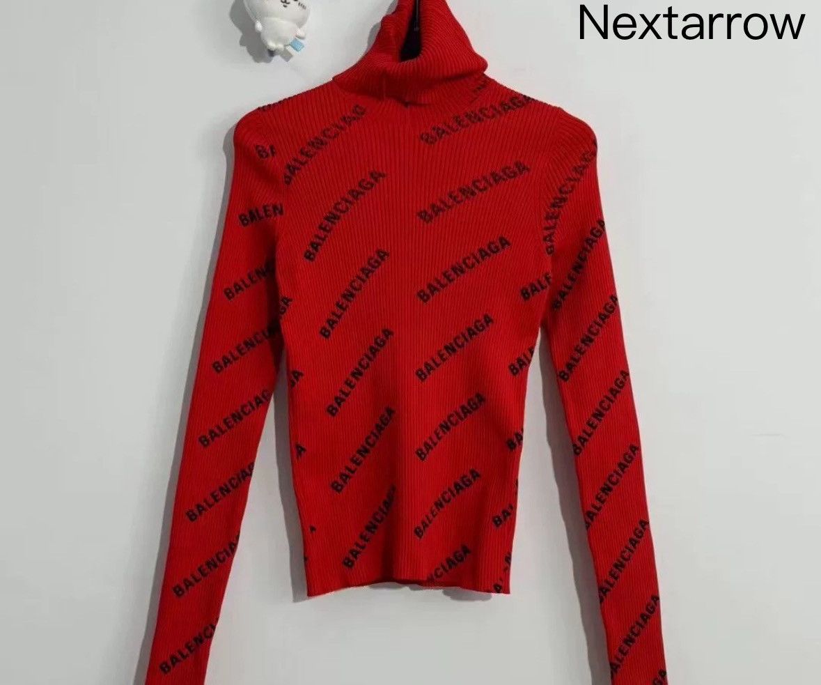 Balenciaga Balenciaga high neck knitted sweater2412-Nextarrow Size US L / EU 52-54 / 3 - 2 Thumbnail
