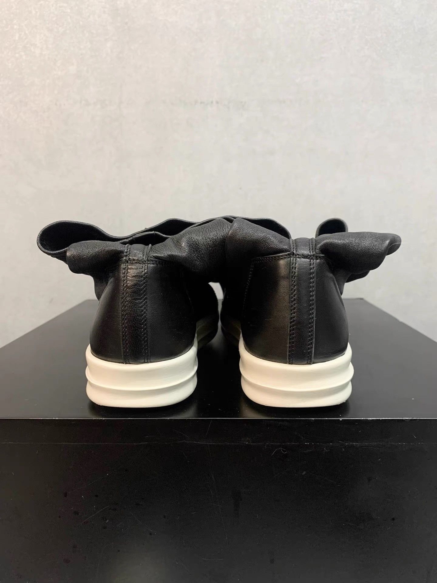 Rick Owens Rick Owens Mainline Lambskin Over-the-Knee Boots K34 Size US 5 / IT 35 - 7 Thumbnail