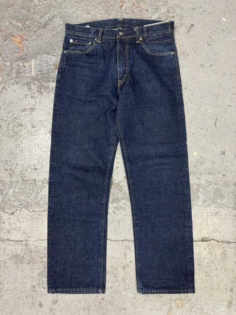 Designer × Vintage × Visvim Visvim Premium Salvaged Navy Brut Regular Denim Jeans Size US 31 - 5 Thumbnail
