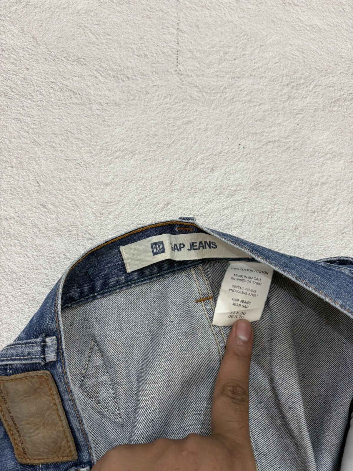 Gap 2000s GAP bootcut japan Denim y2k style Size US 34 / EU 50 - 6 Thumbnail