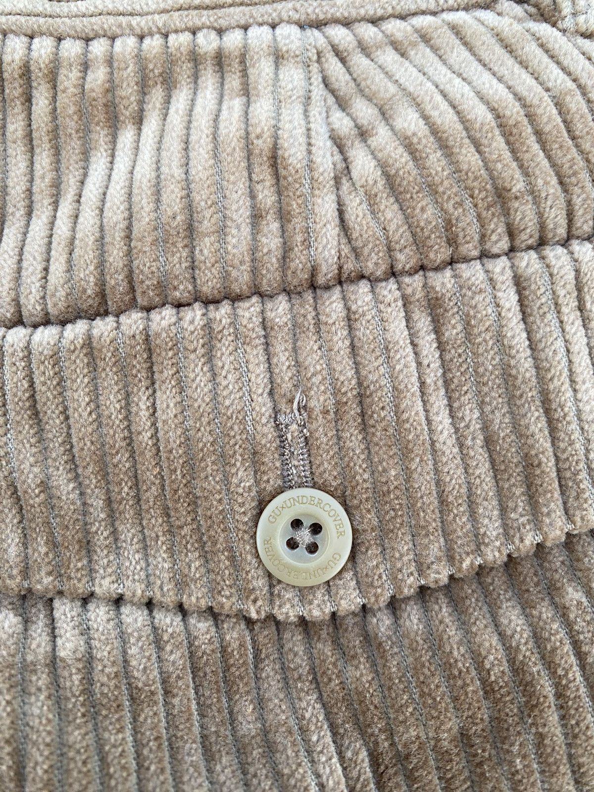 GU × Undercover GU X UNDERCOVER FW21 BAGGY PANTS CORDUROY Size US 31 - 6 Thumbnail