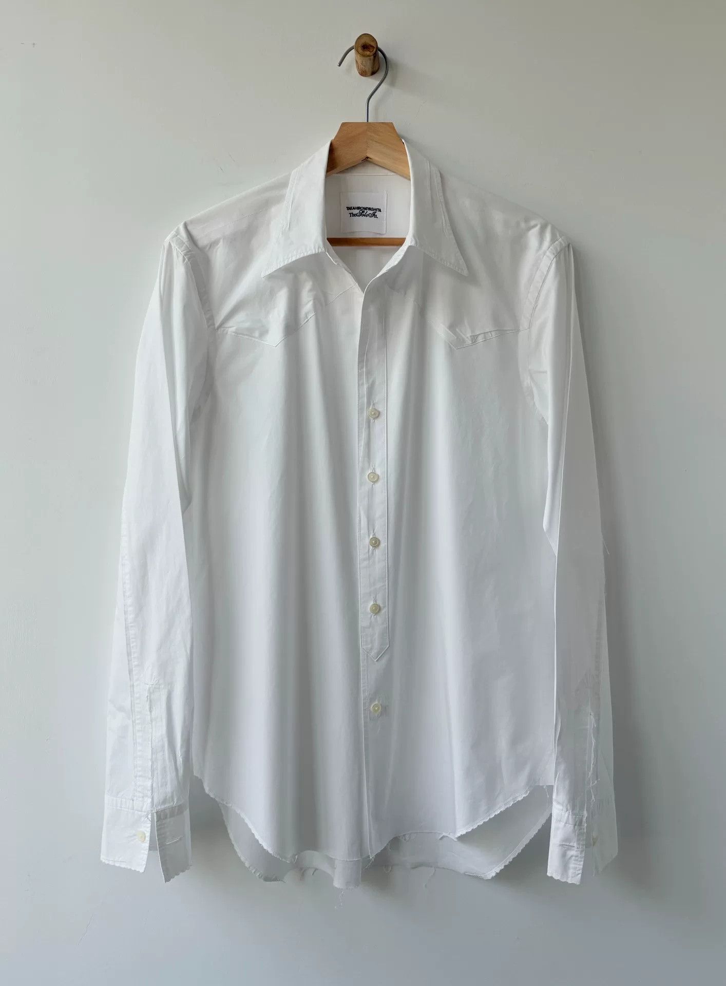 Takahiromiyashita The Soloist. takahiromiyashita white western shirt Size US L / EU 52-54 / 3 - 1 Thumbnail