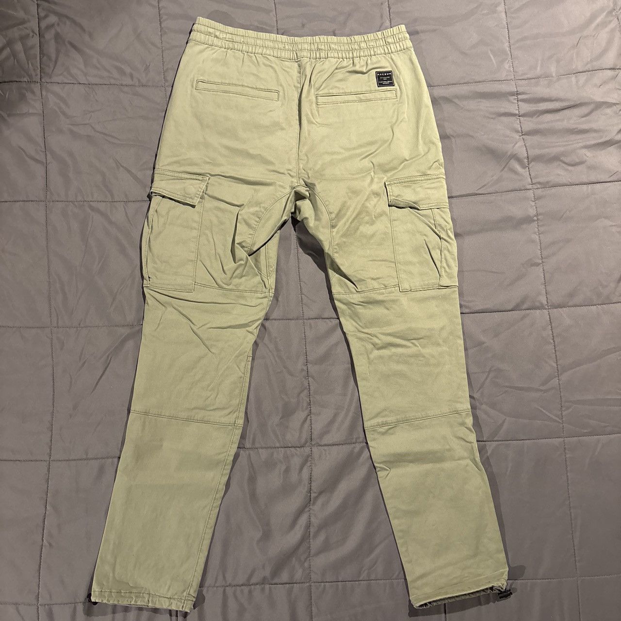Pacsun Men’s Olive Green Pacsun Cargo Pants Size Medium Size US 32 / EU 48 - 2 Thumbnail