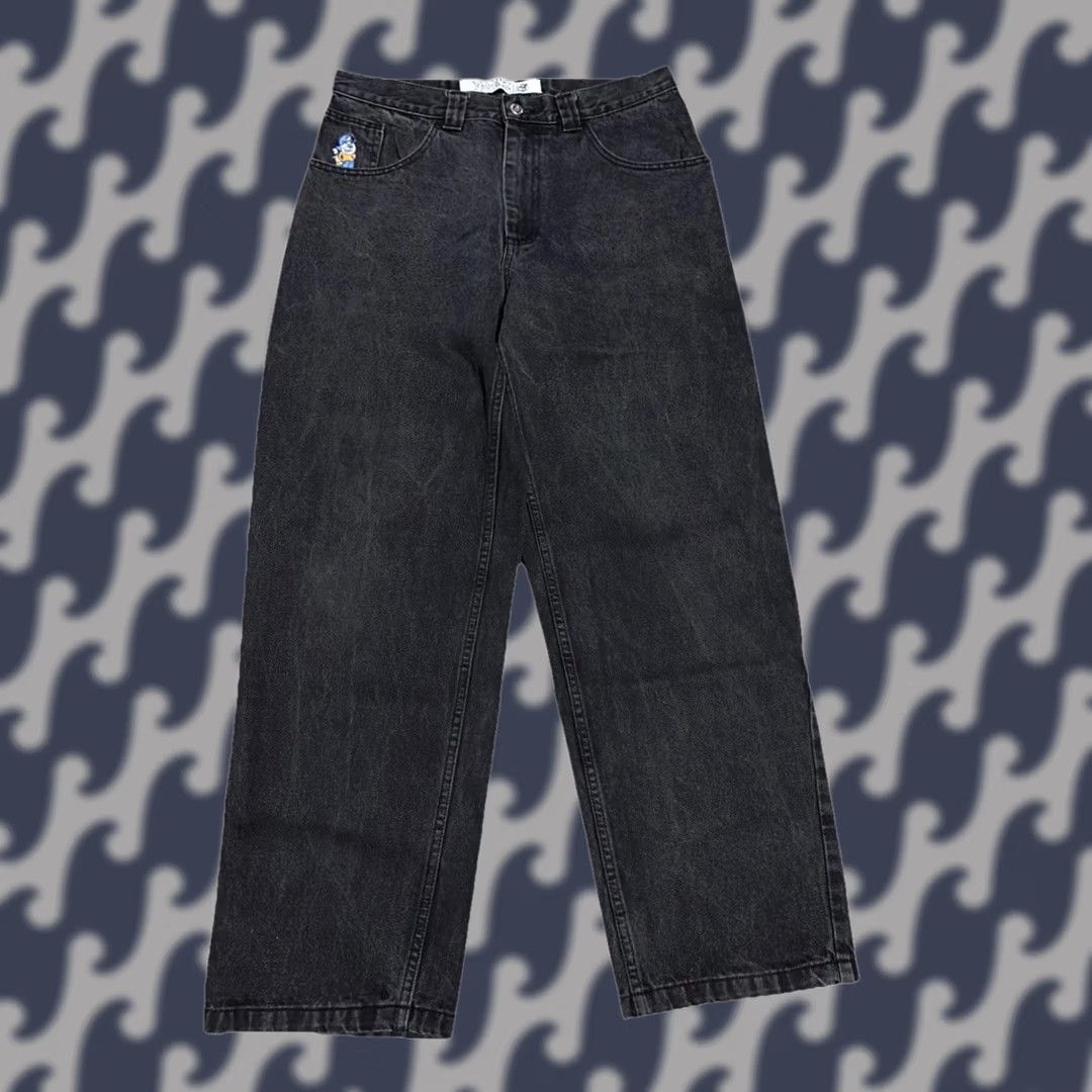 Polar Skate Co. Polar Skate Co 93 Jeans 30x30 Black Orange Acid