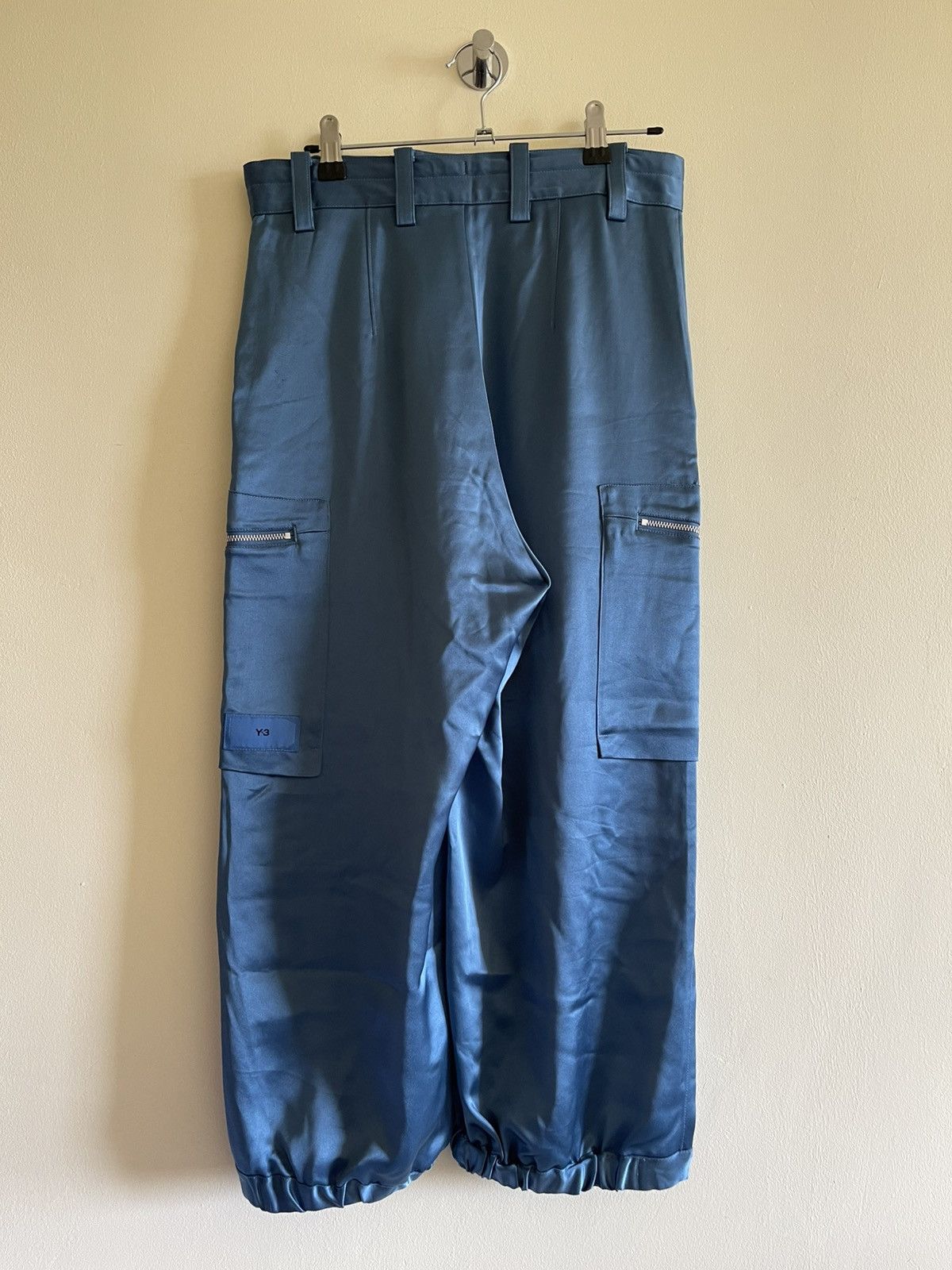Adidas × Y-3 Adidas Y-3 Yohji Yamamamoto silk cargo pants Size 24" / US 00 / IT 34 - 8 Thumbnail