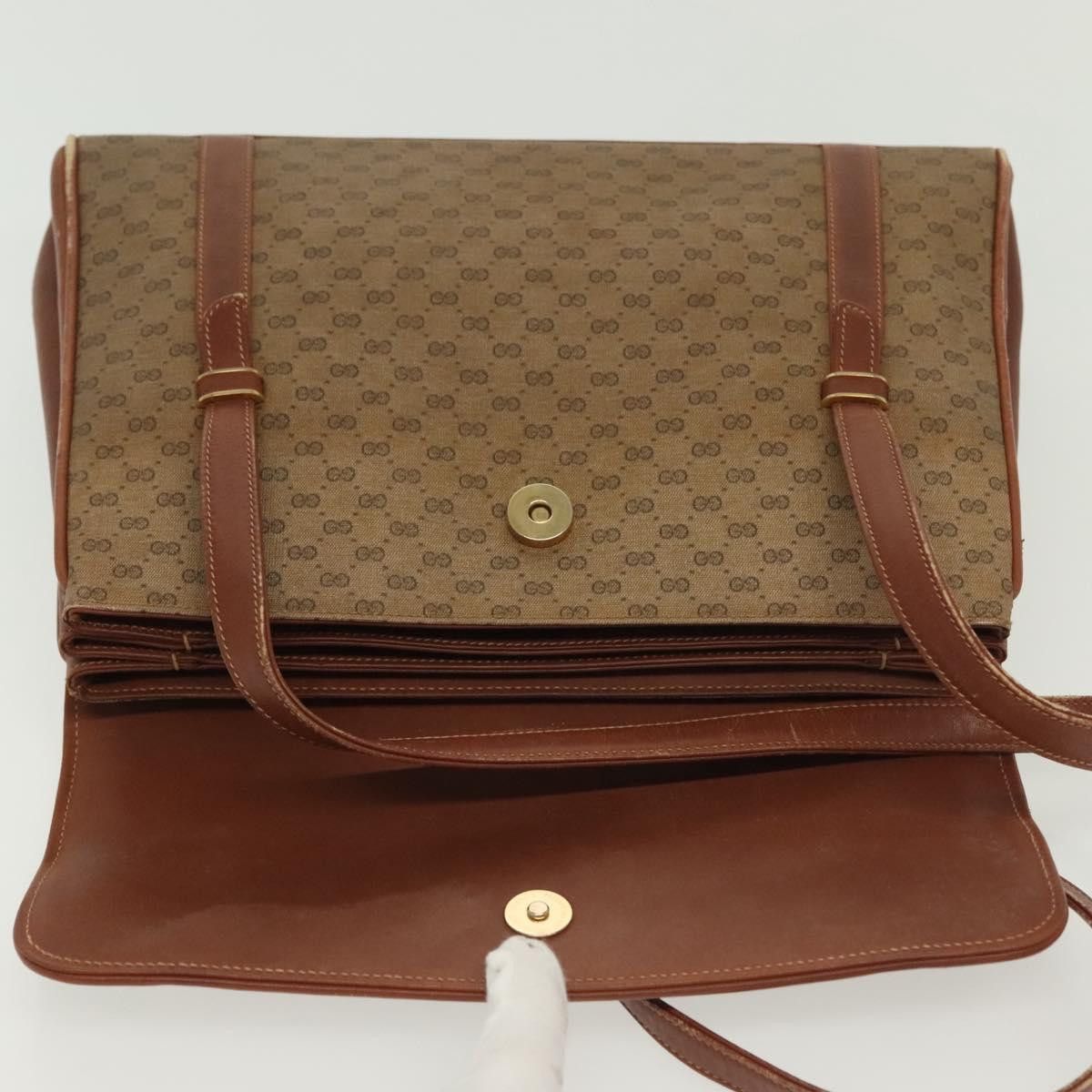Gucci GUCCI Micro GG Supreme Hand Bag Pvc Beige Gold 000 46 000 46 Size ONE SIZE - 15 Thumbnail