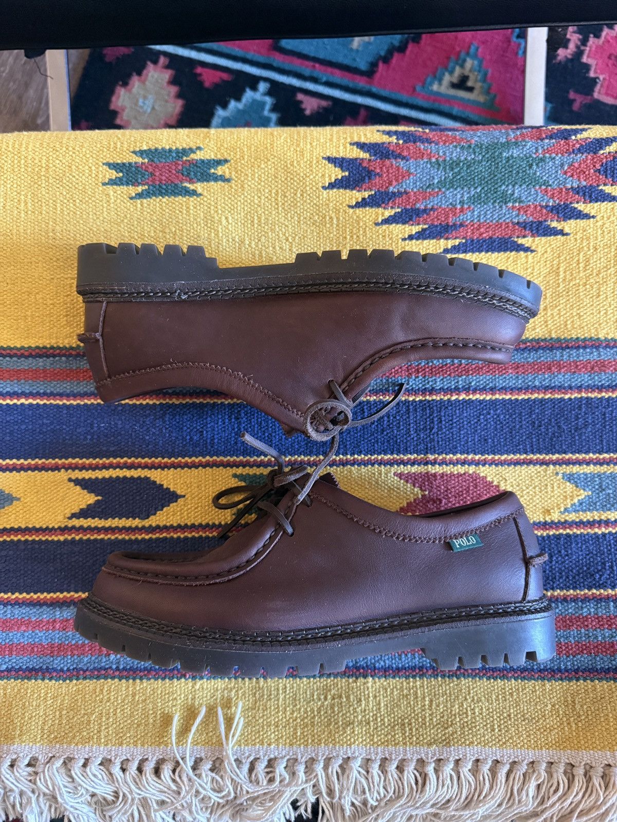Polo Ralph Lauren Ralph Lauren Jett leather paraboot Size US 9 / EU 42 - 1 Thumbnail
