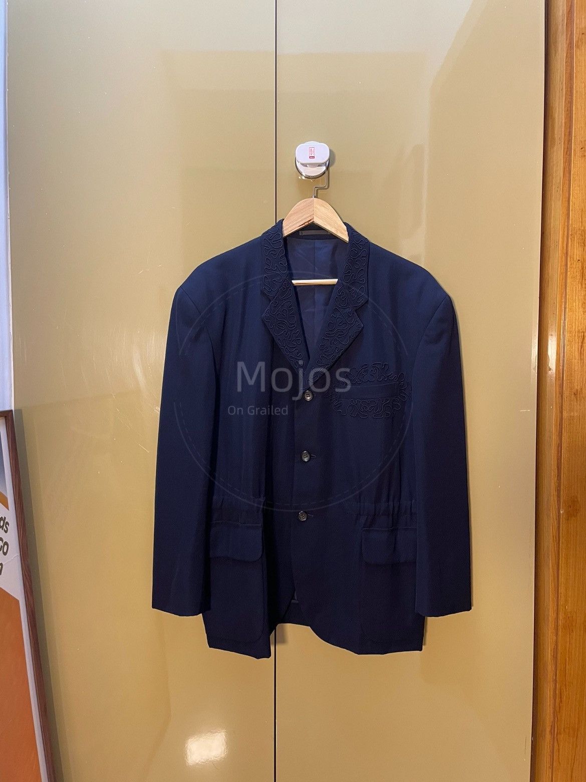 Comme des Garcons Homme Plus Comme Des Garcons Homme Plus 80s Stitches Jacket-2508 Size US S / EU 44-46 / 1 - 1 Thumbnail