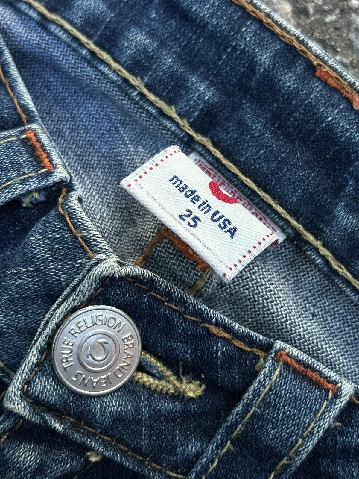 True Religion Vintage jeans true religion Size 25" / US 0 / IT 36 - 14 Thumbnail