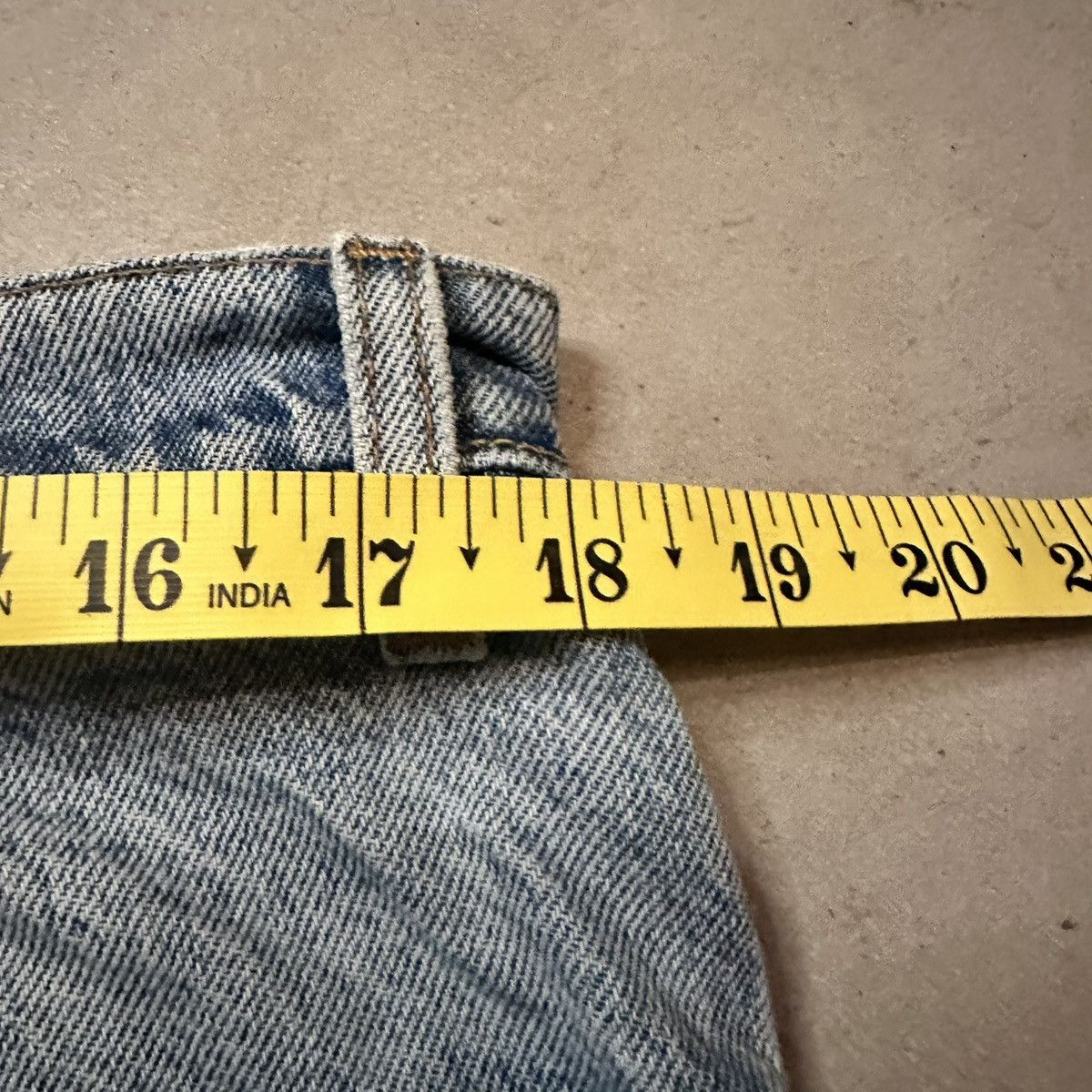 Levi's Vintage 90s Levis 540 Washed Denim Bronze Tab Blue Jeans Size US 36 / EU 52 - 11 Thumbnail