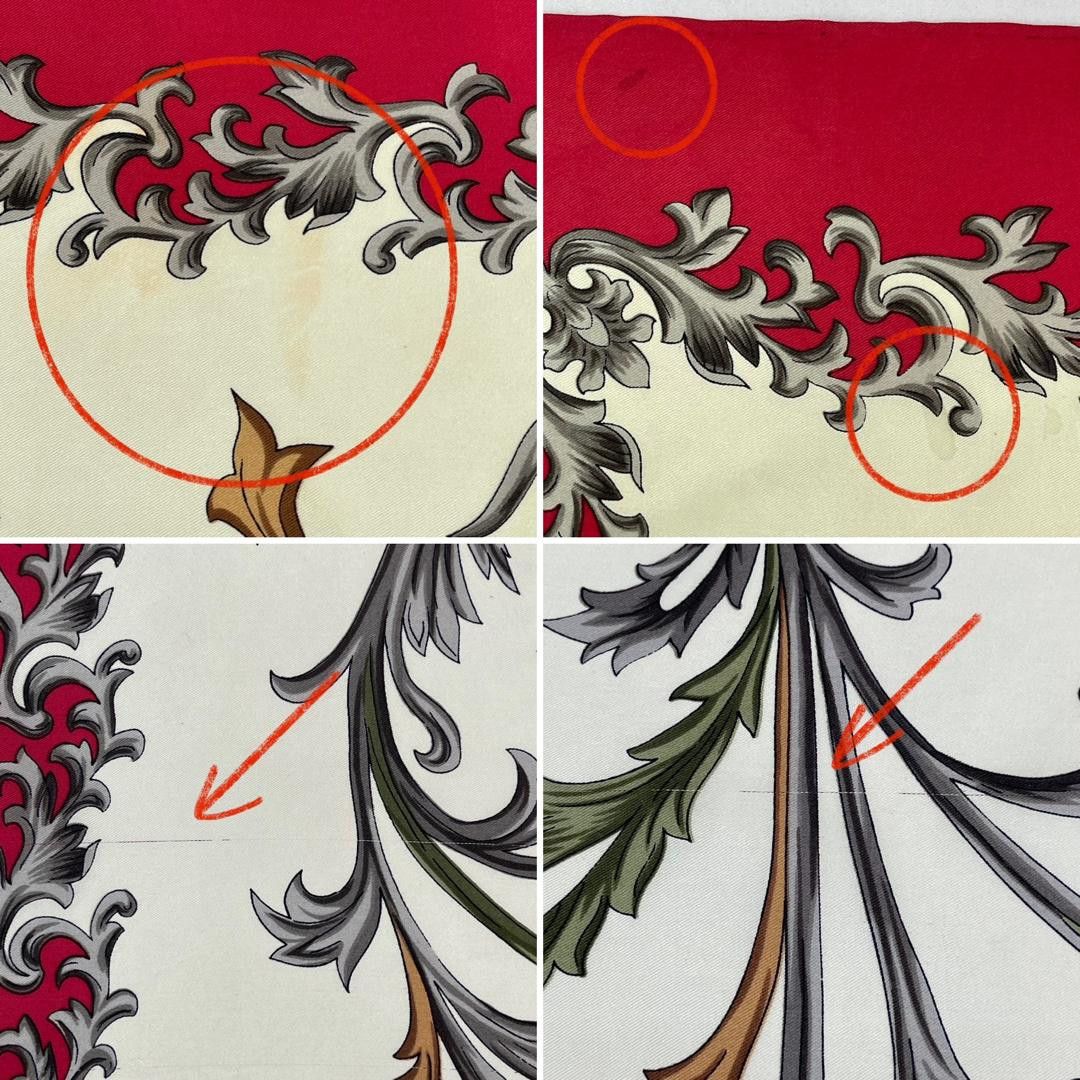 Other Vintage Fragonard Silk Scarf - S7027 Size ONE SIZE - 11 Thumbnail