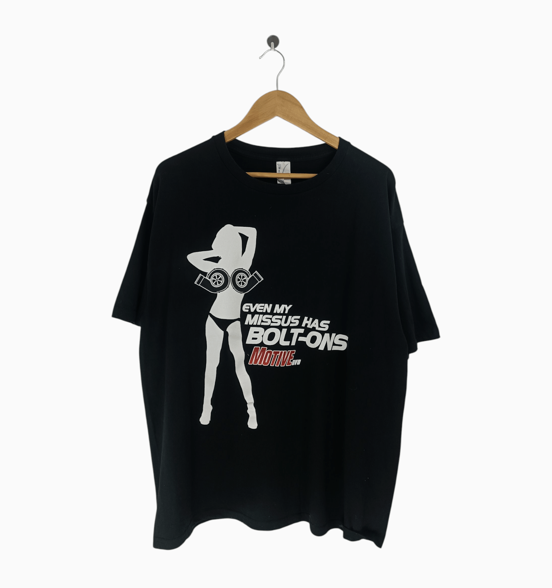 Vintage VINTAGE BOLT ON MOTIVE DVD CAR RACING NASCAR PARODY FUNNY T Size US XL / EU 56 / 4 - 1 Thumbnail