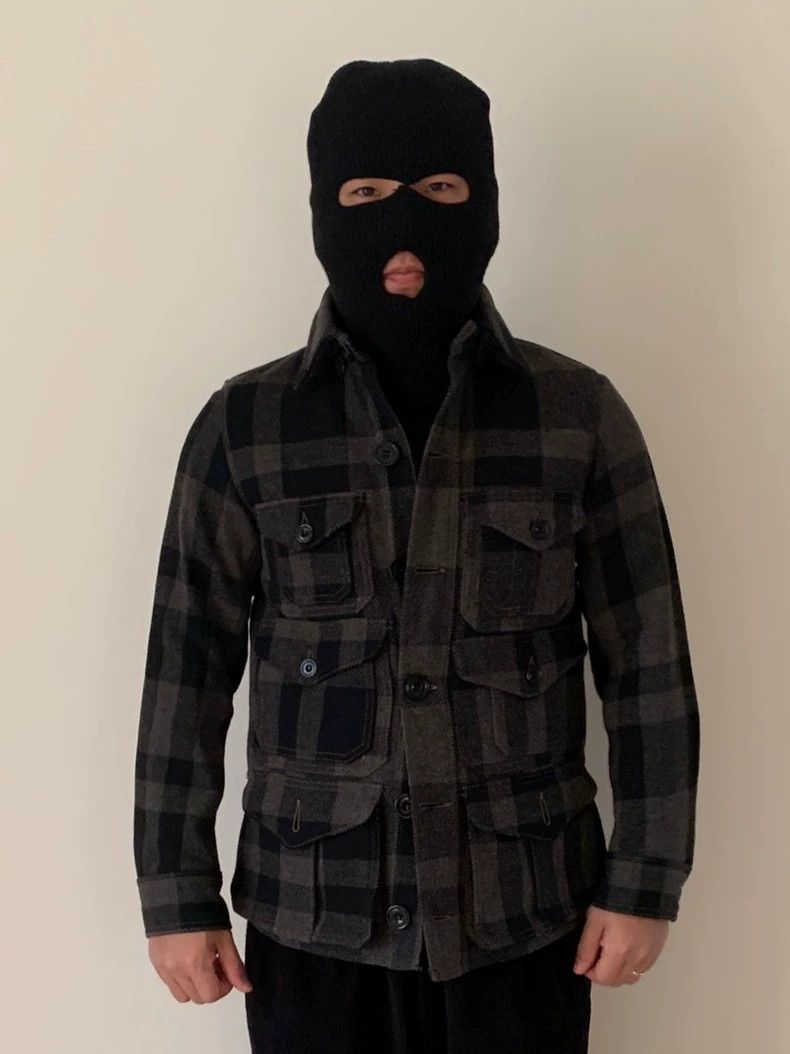 Freewheelers Freewheelers size 36 Woollen hooded hunting jacket Size US S / EU 44-46 / 1 - 5 Thumbnail