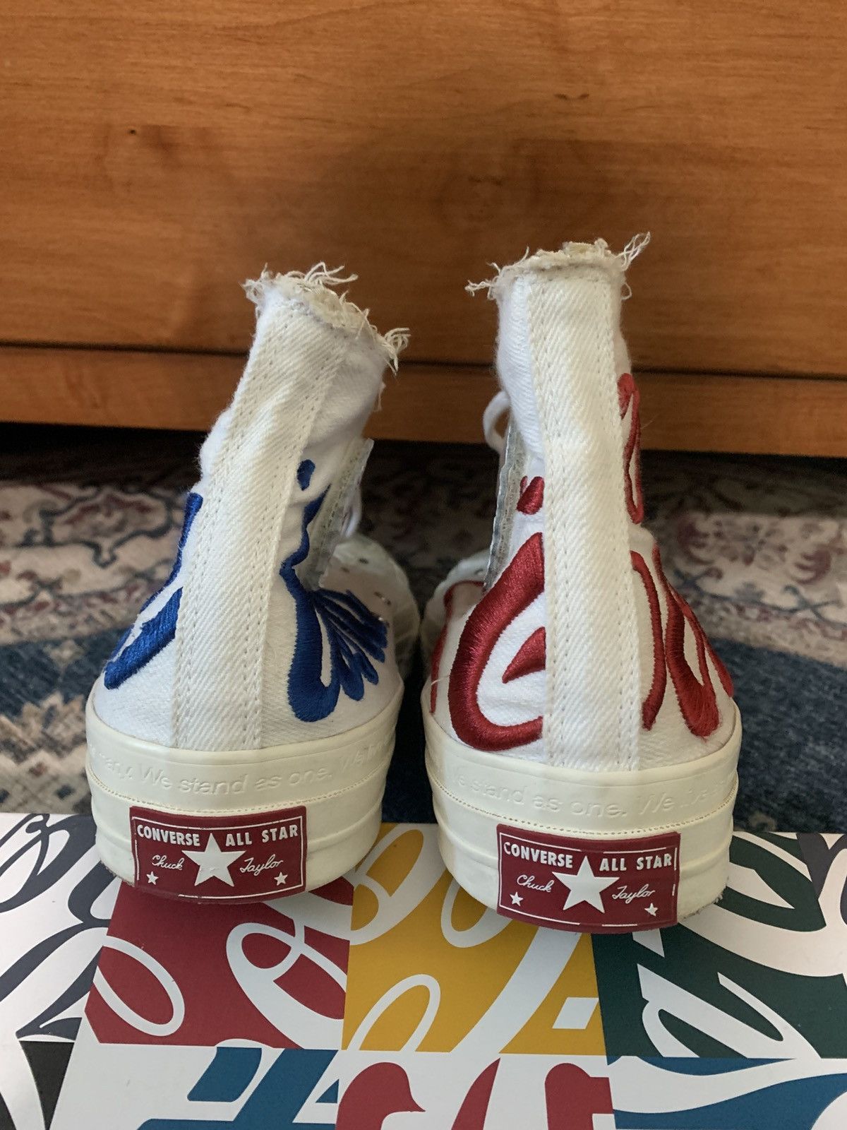 Coca Cola 2018 Kith Coca Cola Converse (White) Size US 11.5 / EU 44-45 - 9 Thumbnail