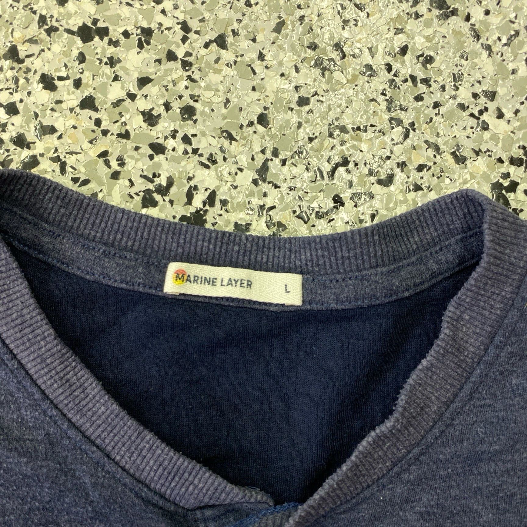 Marine Layer Marine Layer Henley Shirt Mens Large Blue Long Sleeve Regular Knit Cotton Button T-Shirt Vintage? No (but not allowed). Size US L / EU 52-54 / 3 - 2 Thumbnail