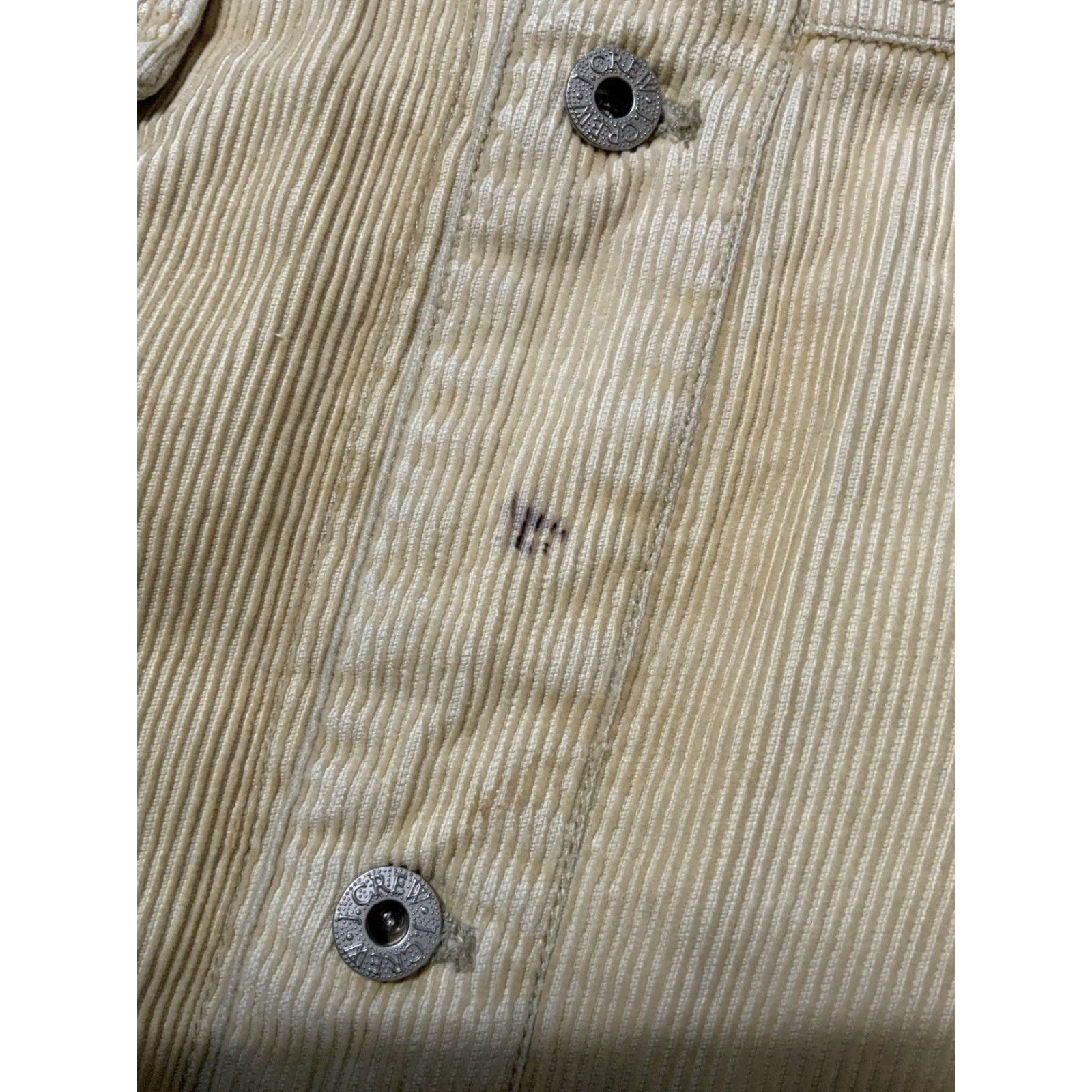 J.Crew VINTAGE J.CREW Jacket Corduroy Trucker Button Work Quilted Lined Sz. XL Brown Men Size US XL / EU 56 / 4 - 7 Thumbnail