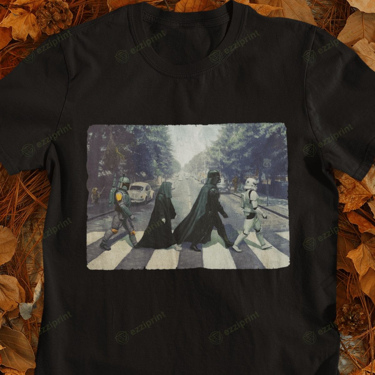 The Unbranded Brand THE DARK SIDE WALK STAR WARS T-SHIRT Size L / US 10 / IT 46 - 2 Thumbnail