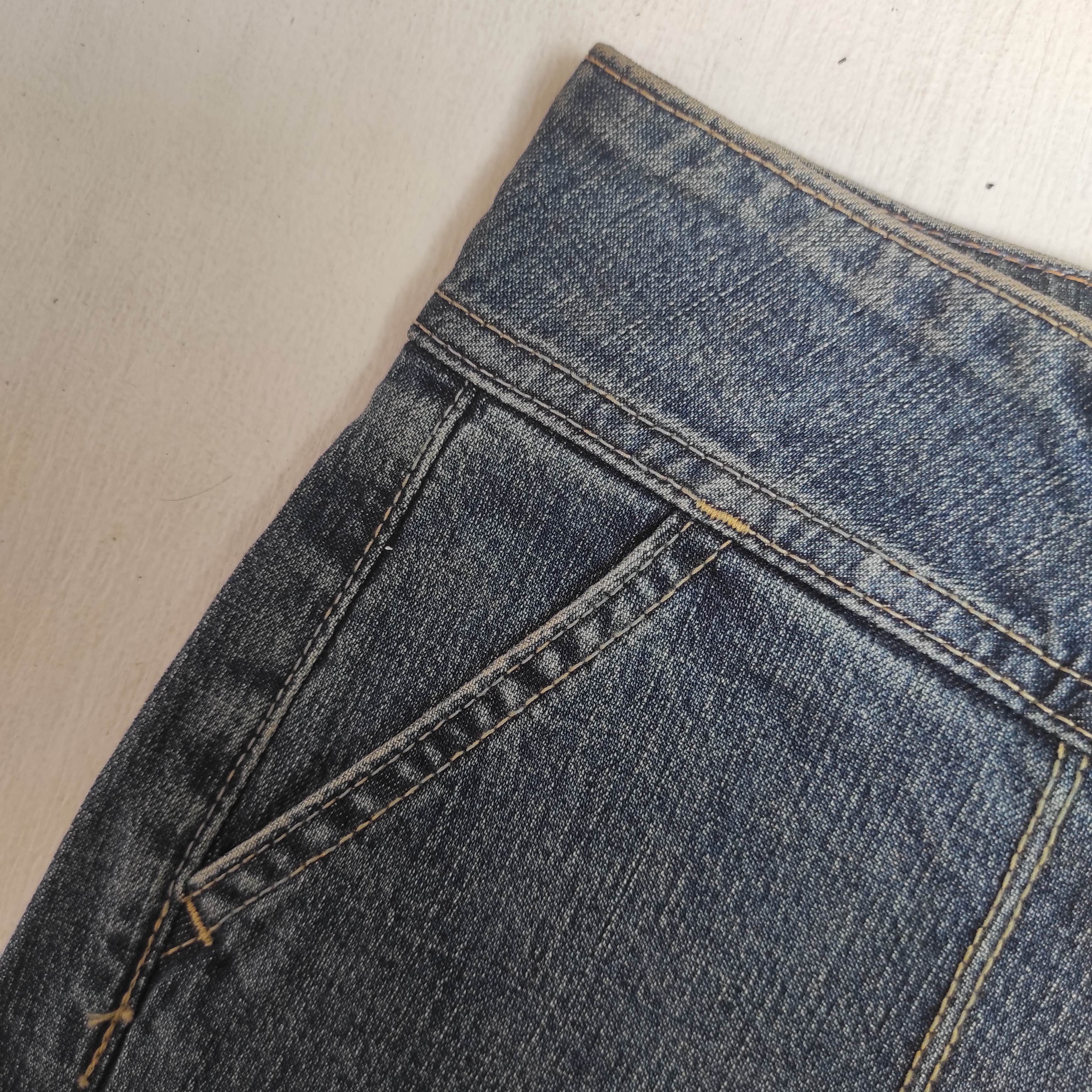 Hysteric Glamour Nudist Jean Brappers Baggy Low Waist Flare Denim Jeans BNWT Size 28" / US 6 / IT 42 - 8 Thumbnail