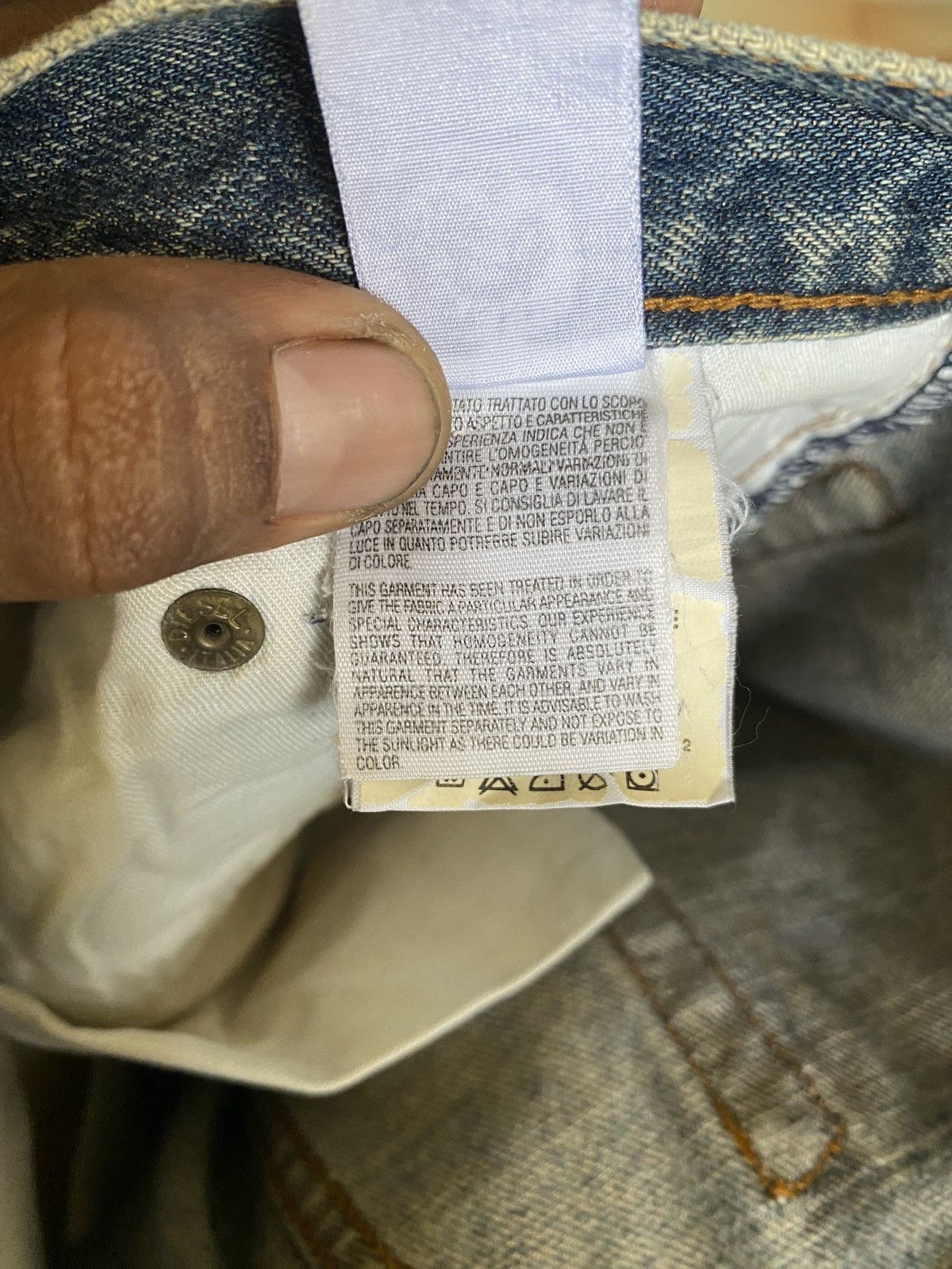Diesel × If Six Was Nine Vintage diesel industry straight cut denim Size US 32 / EU 48 - 16 Thumbnail