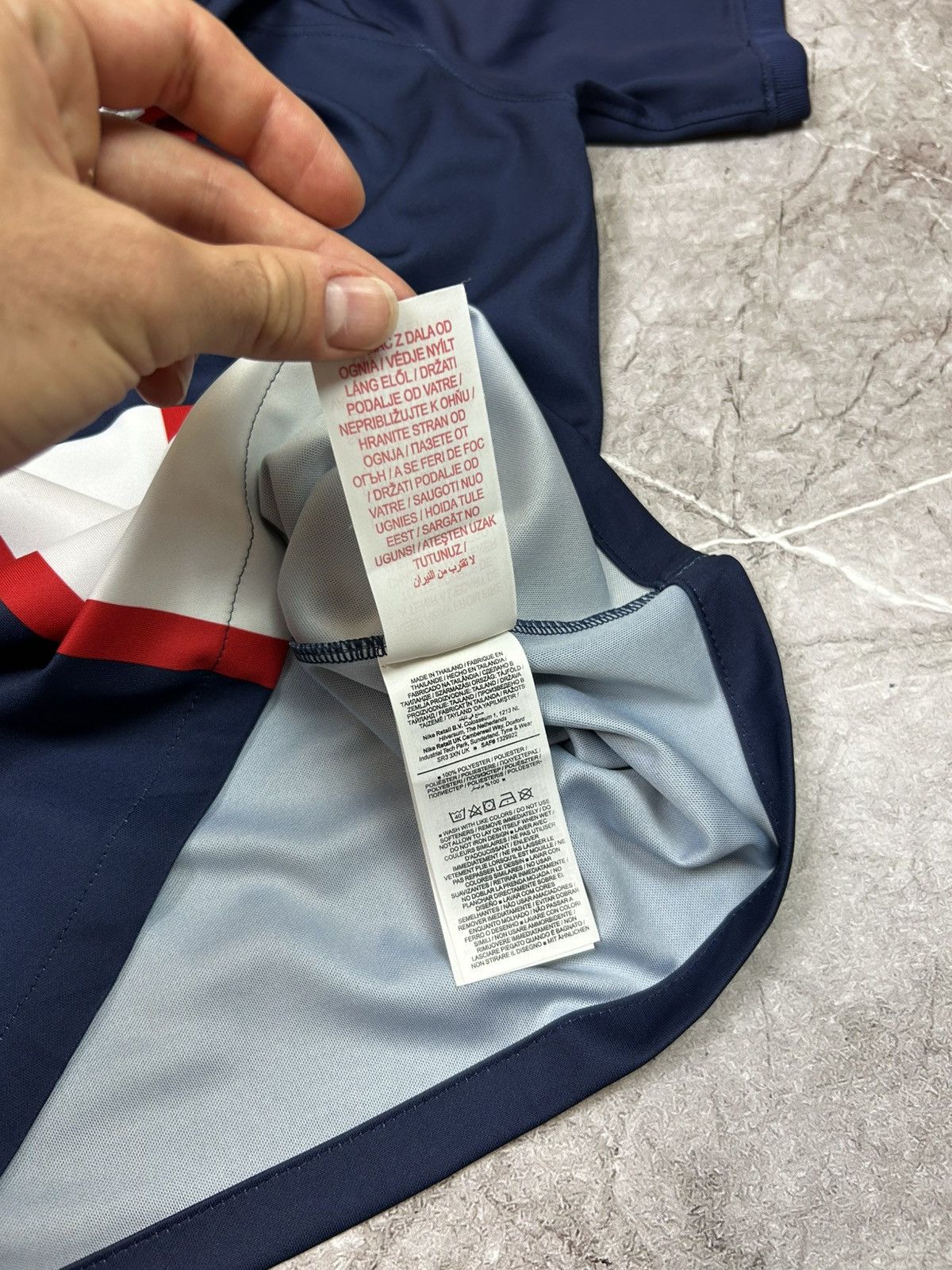 Nike Nike x PSG Jersey Size S Size US S / EU 44-46 / 1 - 9 Thumbnail