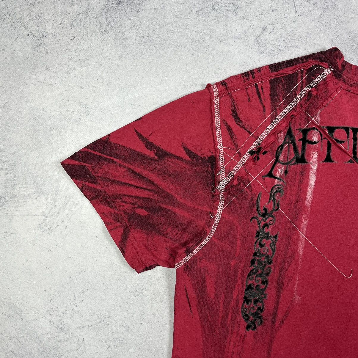 Affliction Vintage Affliction Skulls y2k crazy T shirt 00’s Size US M / EU 48-50 / 2 - 23 Thumbnail