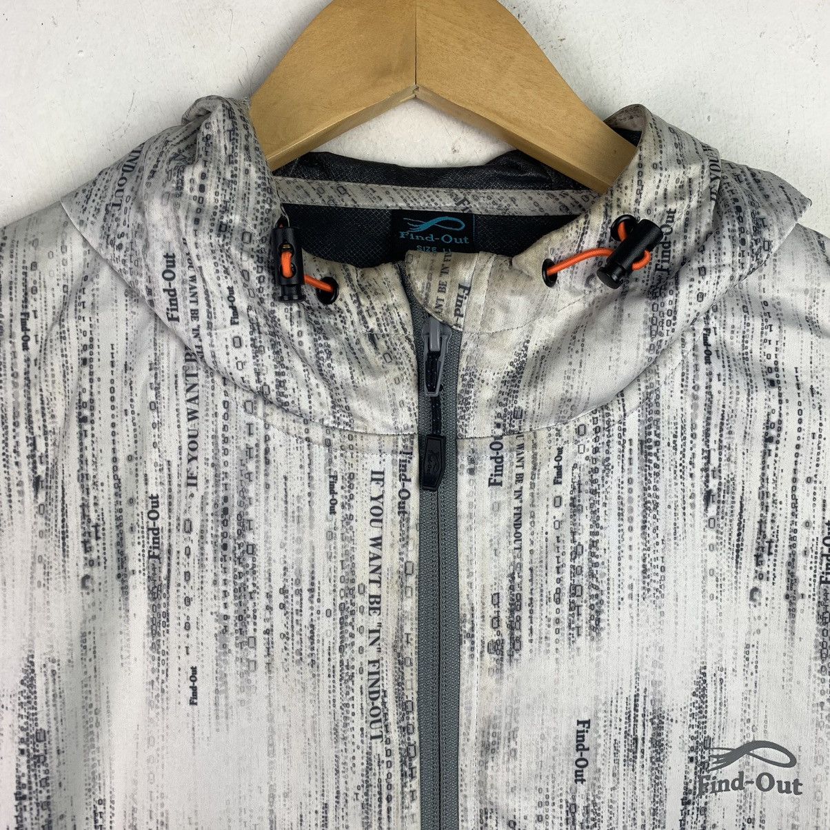 Japanese Brand × Vintage Vintage Japanese Brand Find-Out Fullprint Jacket Size US XL / EU 56 / 4 - 2 Thumbnail