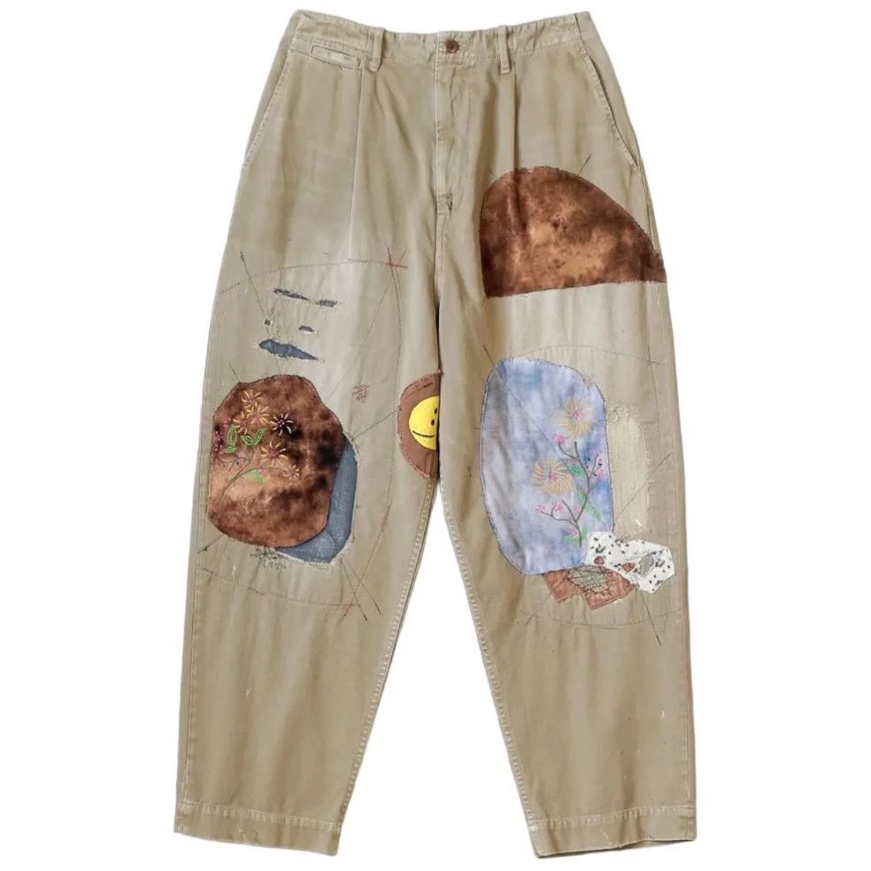 Kapital Katsuragi High Waist Nime Pants (Gypsy Patch Remake)