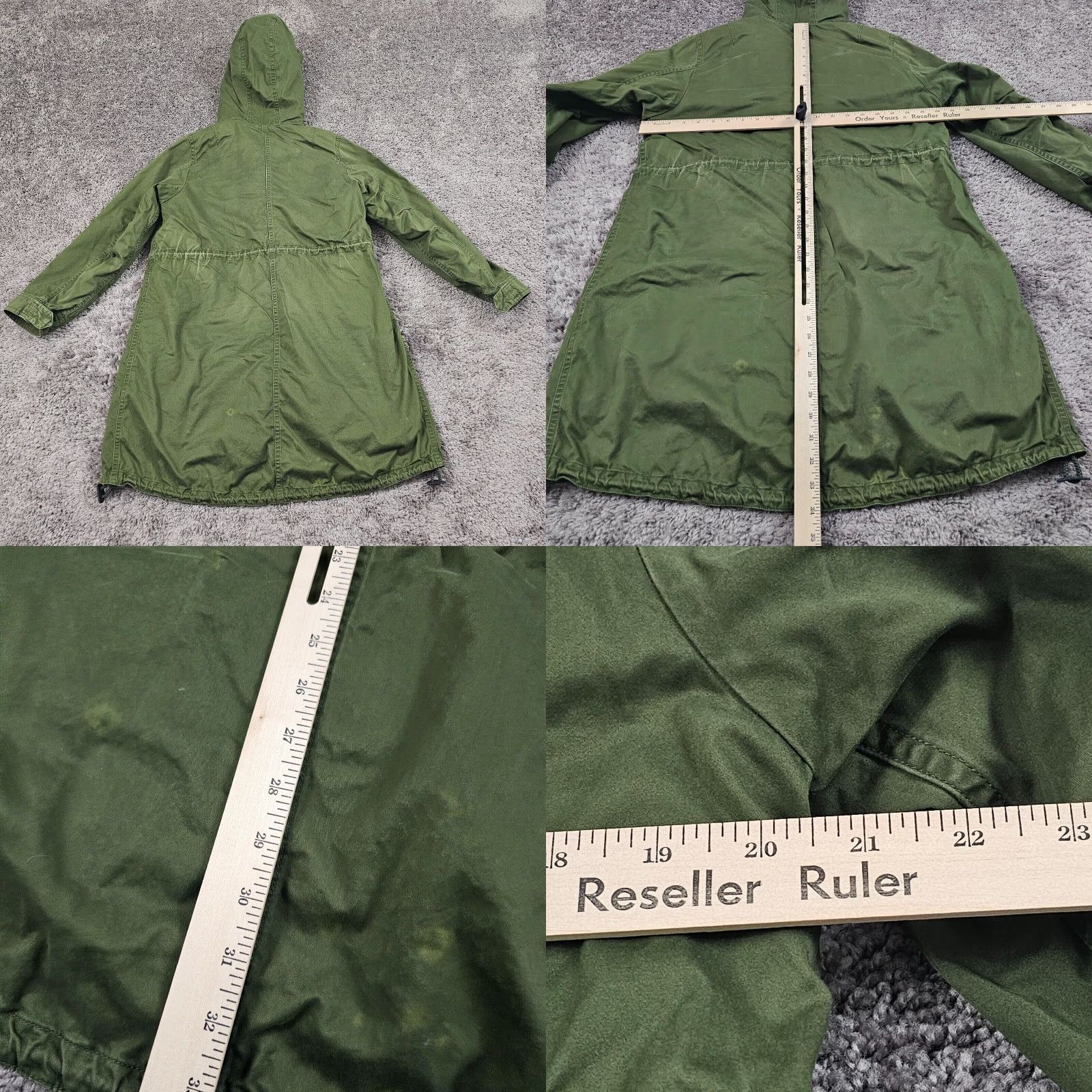 Uniqlo VINTAGE Uniqlo Parka Jacket Womens XS Green Hooded Full Zip Sherpa Lined Outdoor Size XS / US 0-2 / IT 36-38 - 8 Thumbnail