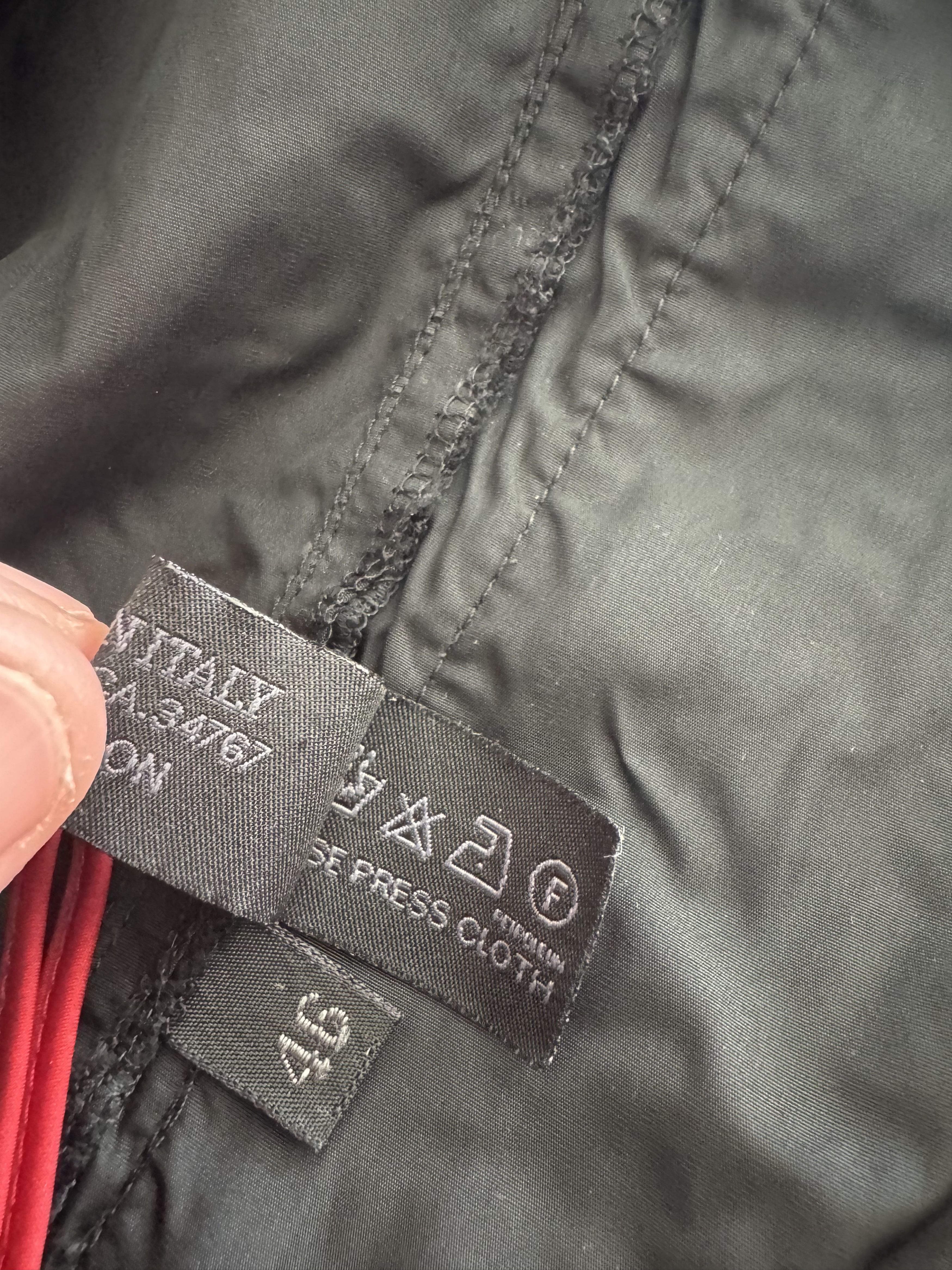 Prada × Vintage VTG Y2K Prada Technical Nylon Track Pants Desinger IT 46 Size US 28 / EU 44 - 5 Thumbnail