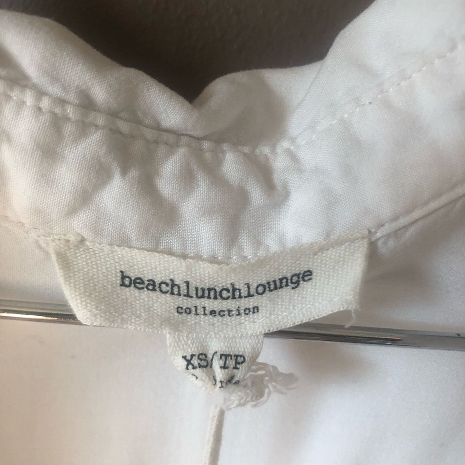 Other White linen button down top blouse Size XS / US 0-2 / IT 36-38 - 5 Thumbnail