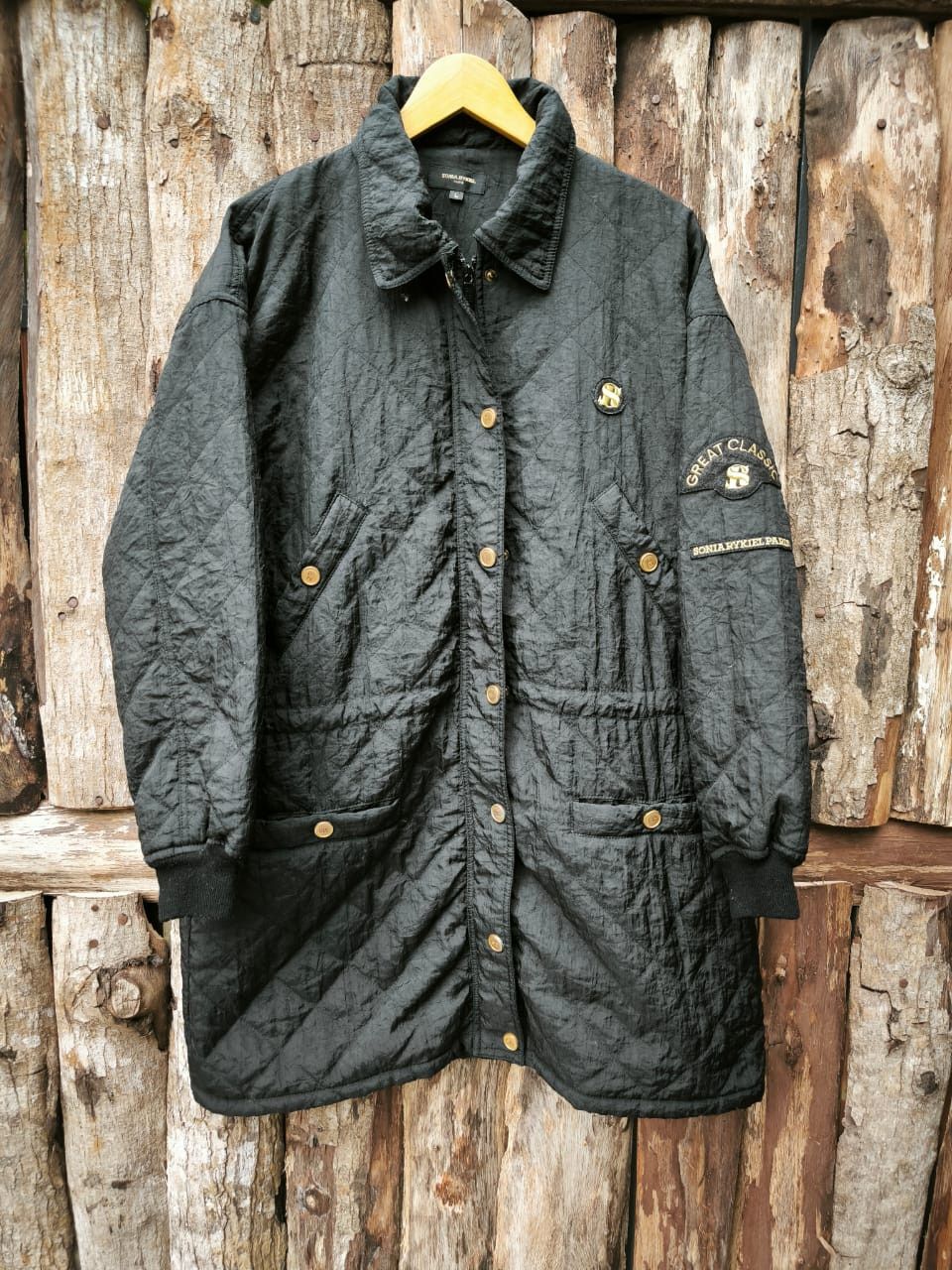 Sonia Rykiel × Vintage Vintage Nylon Coat Jacket Sonia Rykiel Size L / US 10 / IT 46 - 1 Thumbnail