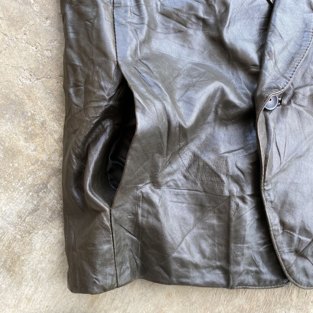 Genuine Leather Mia Miya Leather Blazer Jacket Size US M / EU 48-50 / 2 - 7 Thumbnail