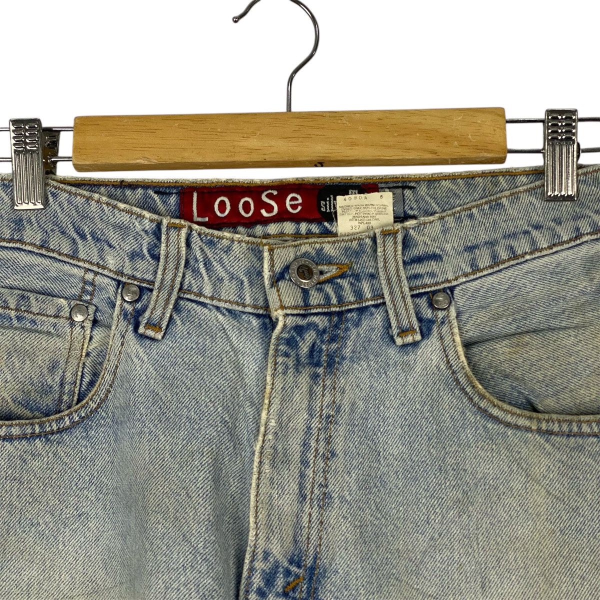 Designer × Levi's × Vintage Vintage 90s Levis Silver Tag Denim Vintage 90s Levis Size US 28 / EU 44 - 4 Thumbnail