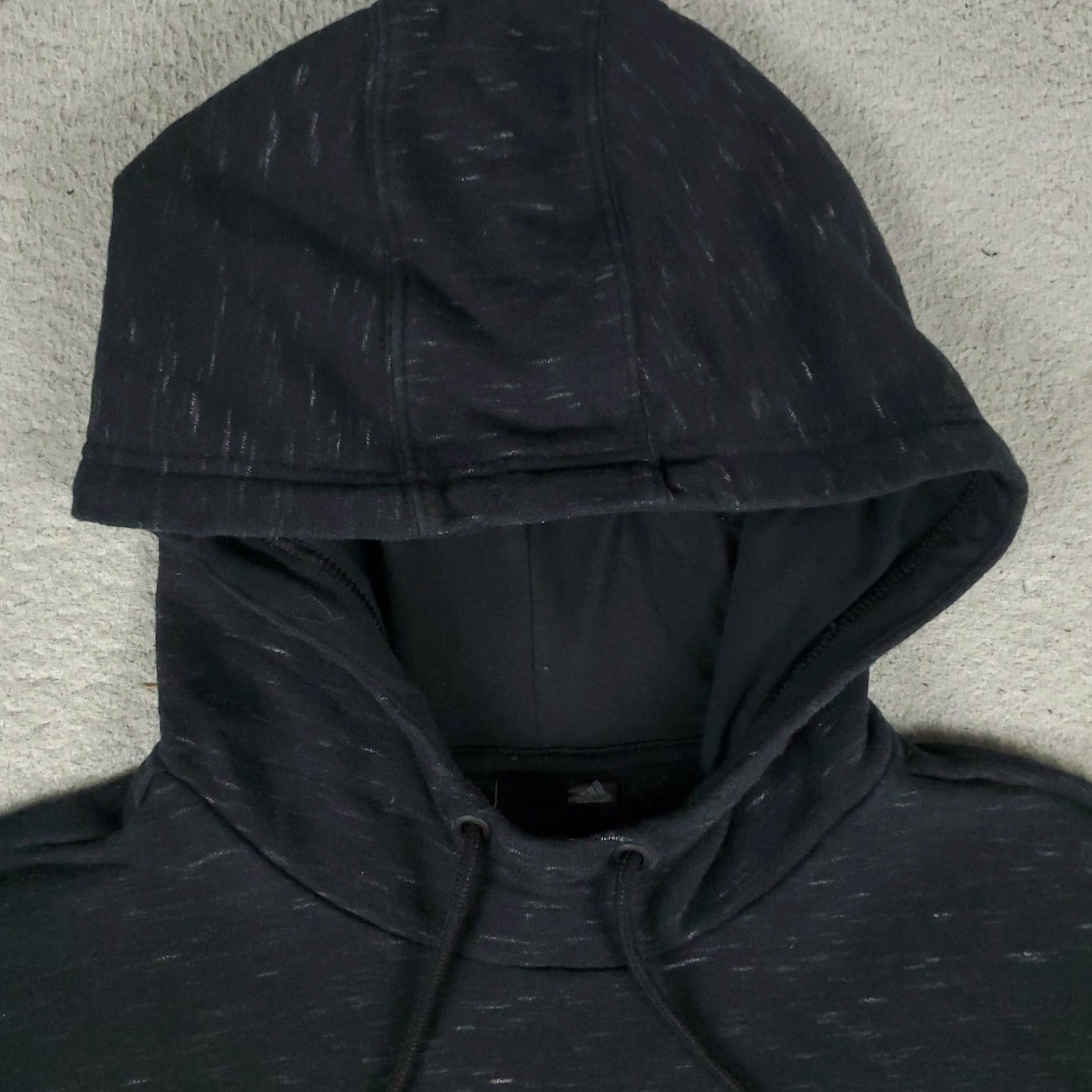Adidas Adidas Sweater Womens Size XL Black Pullover Hoodie Sweatshirt Ladies Size XL / US 12-14 / IT 48-50 - 2 Thumbnail