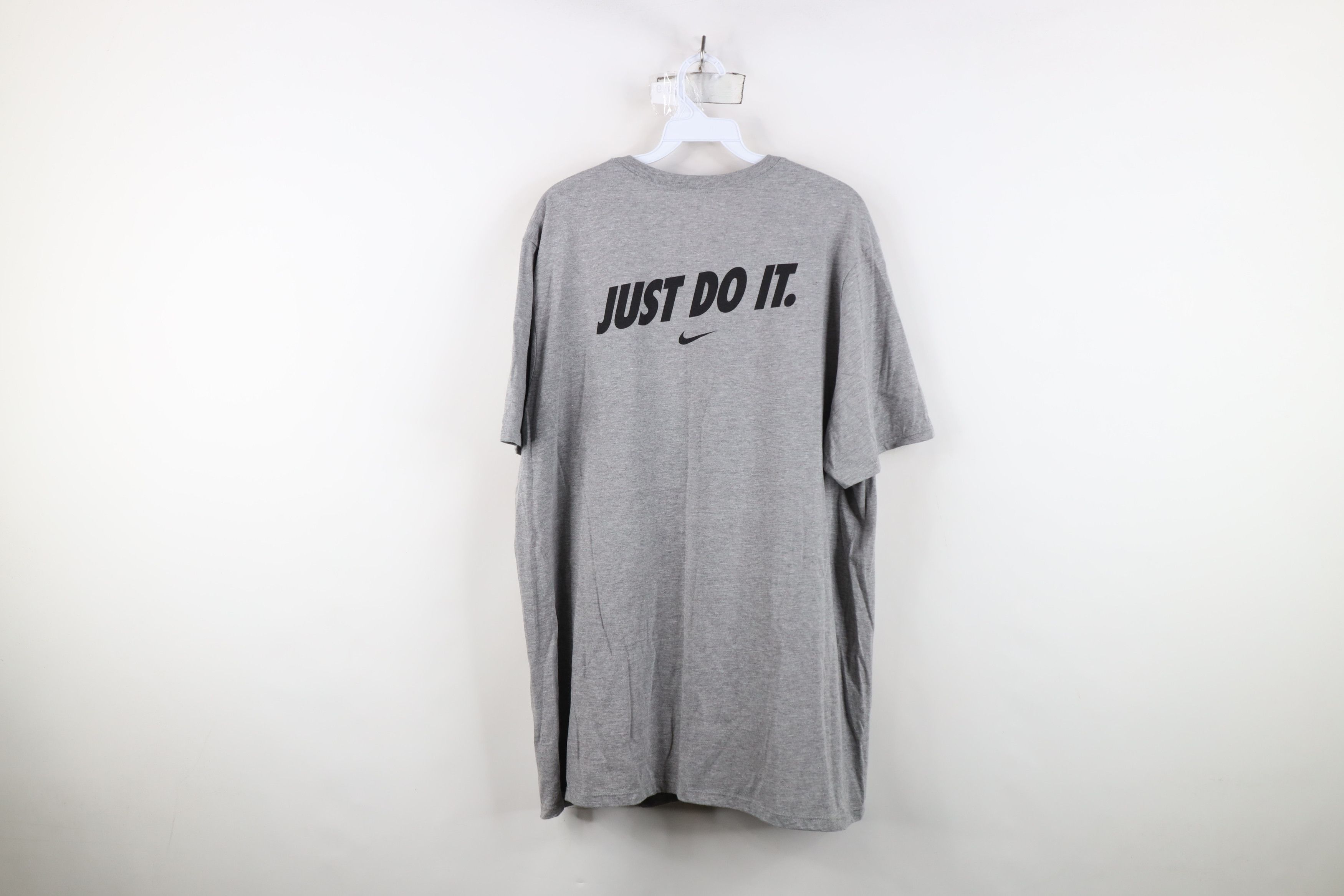 Nike Nike Big Swoosh Purdue University Football T-Shirt Gray Size US XL / EU 56 / 4 - 12 Thumbnail