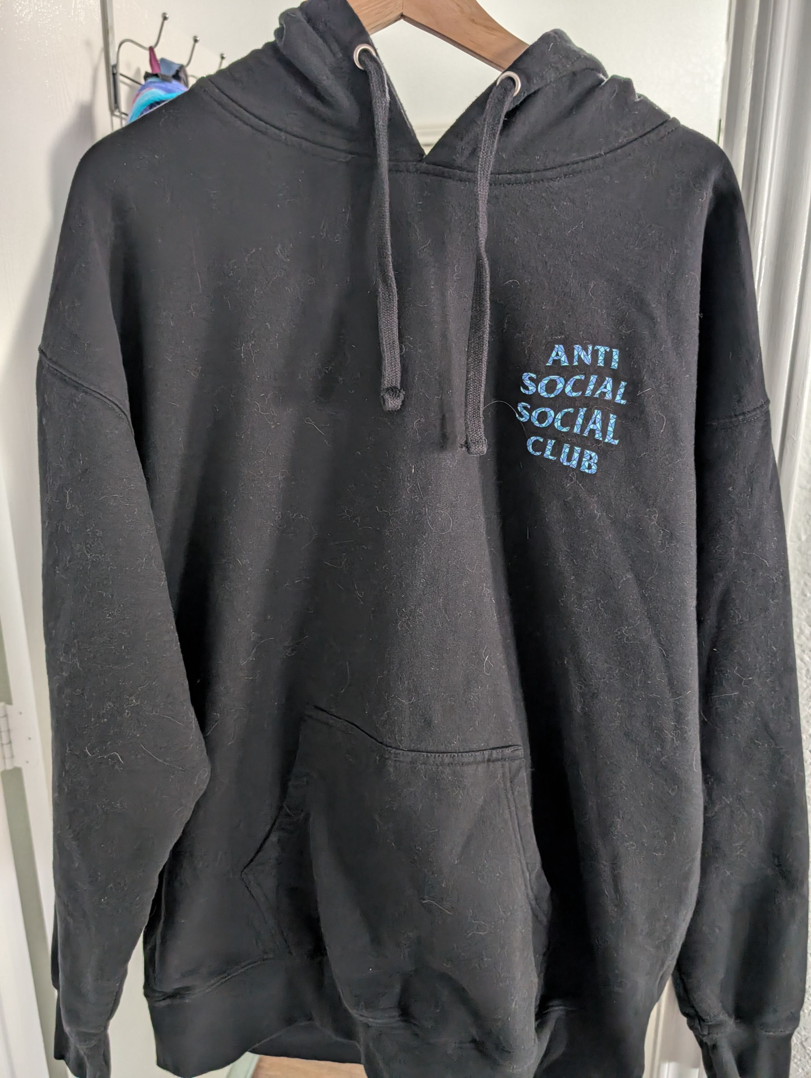 Anti Social Social Club Anti Social Social Club (ASSC) Lovestain hoodie size xl Size US XL / EU 56 / 4 - 1 Thumbnail