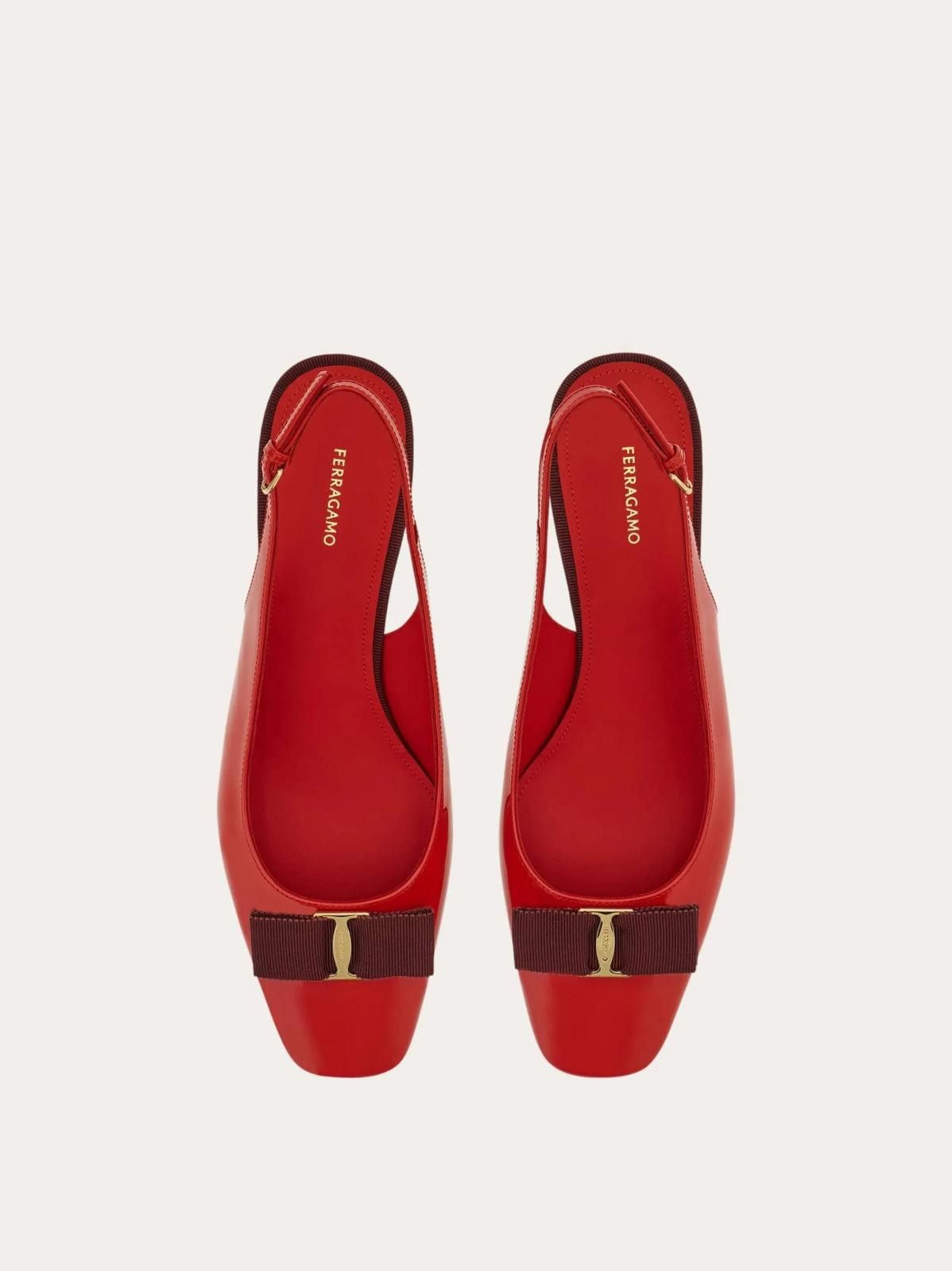 Salvatore Ferragamo Ferragamo Iconic Bow Slingback Size US 5 / IT 35 - 3 Thumbnail