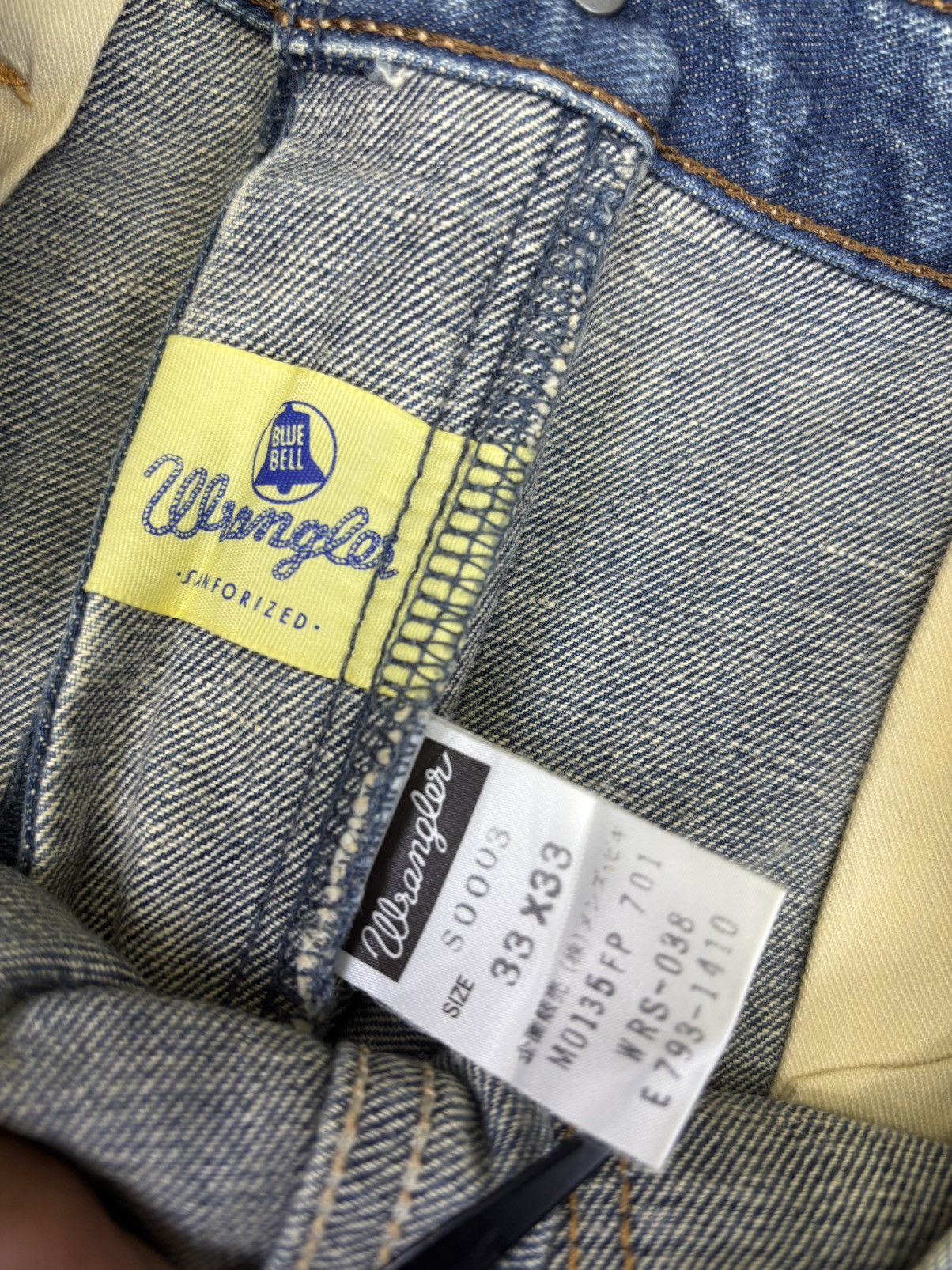 Vintage Vintage 90s Wrangler Rodeo Taylor Issue Gripper Zipper F943 Size US 33 - 11 Thumbnail