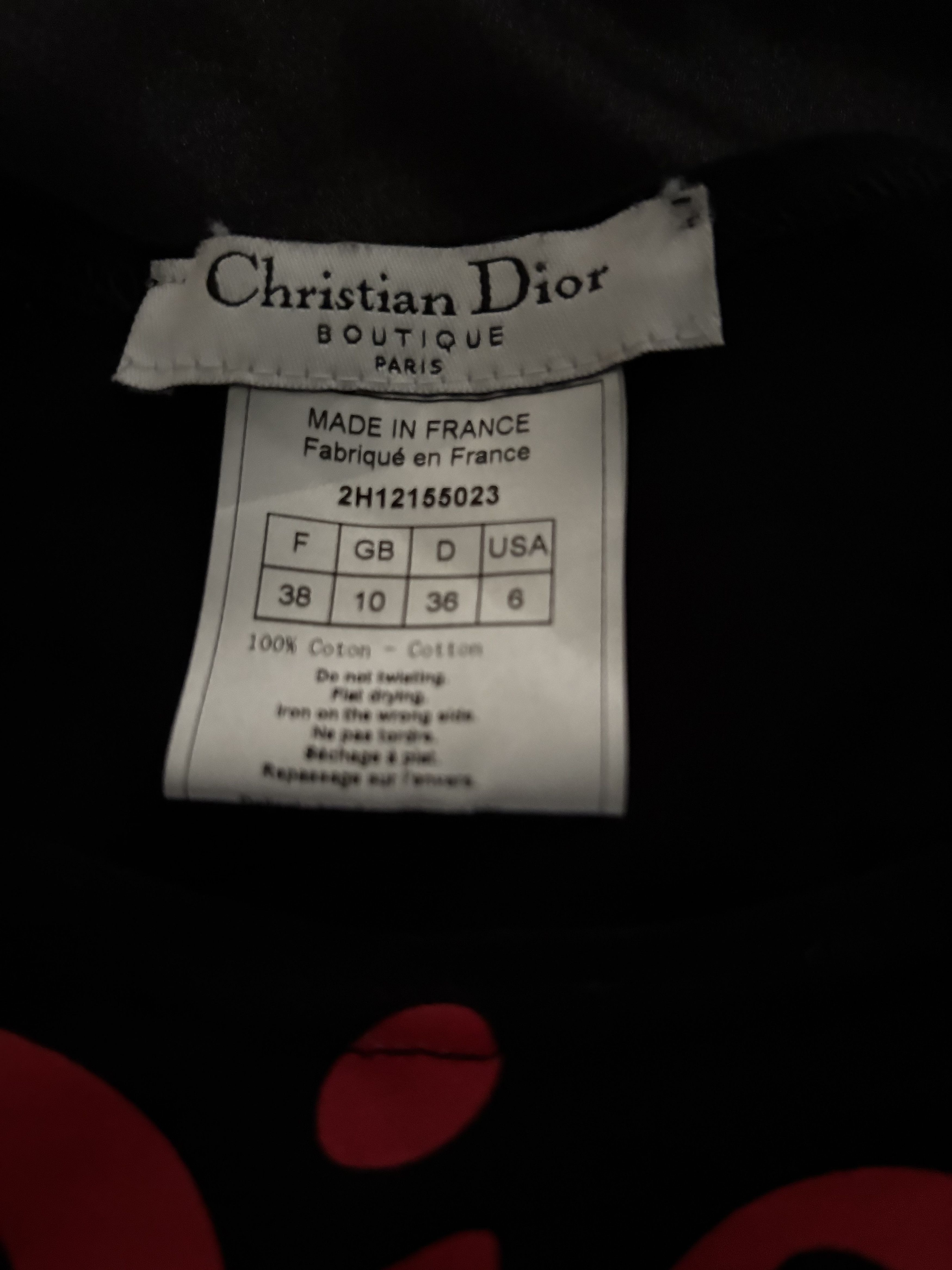 Dior Vintage dior top Size M / US 6-8 / IT 42-44 - 2 Thumbnail