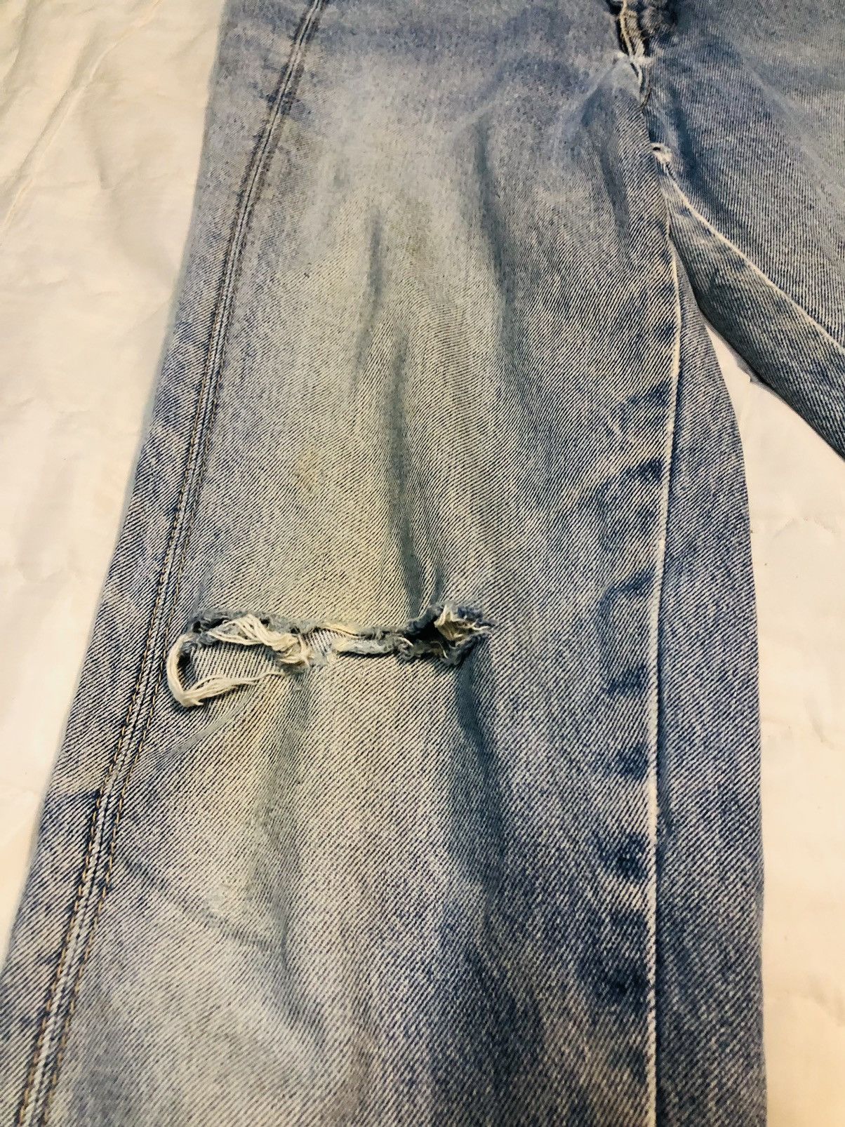 Japanese Brand Climax Double Zipper Jeans (10) Size US 26 / EU 42 - 12 Thumbnail