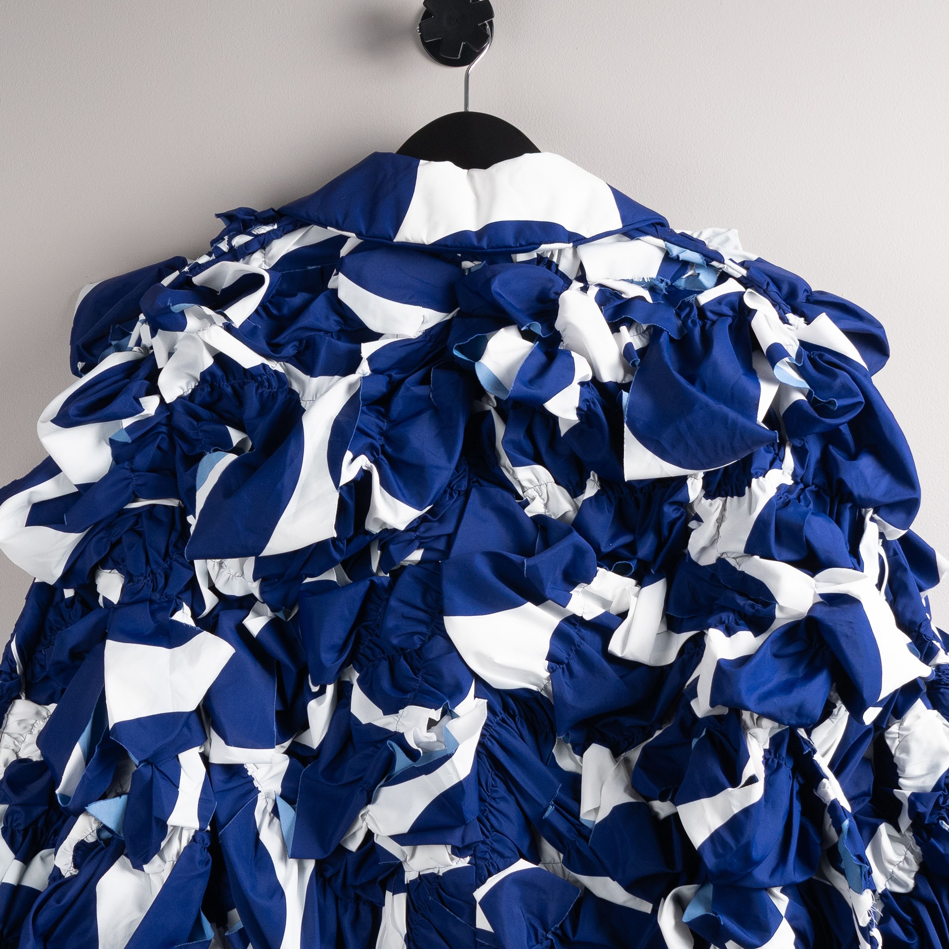 Comme des Garcons Comme Des Garcons SS24 Ruffle Jacket White/Blue Size XS / US 0-2 / IT 36-38 - 6 Thumbnail