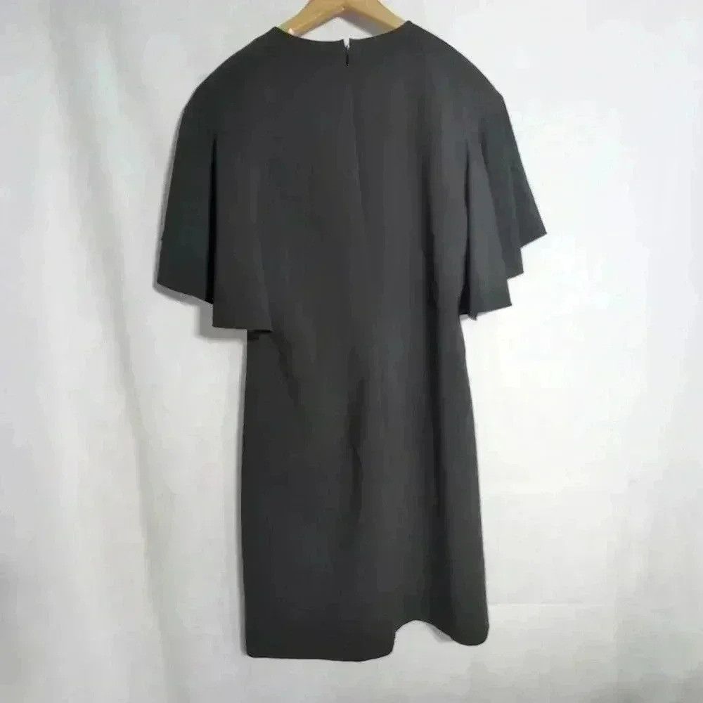 Elie Tahari Elie Tahari Little Black Dress ruffle sleeve cap sz S Size S / US 4 / IT 40 - 4 Thumbnail