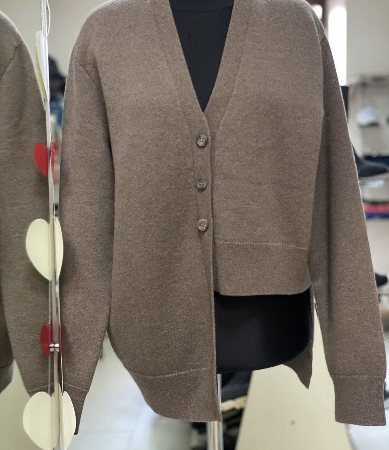 Loewe Loewe Asymmetric Cashmere Cardigan Size S / US 4 / IT 40 - 2 Thumbnail