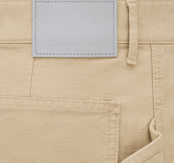 Dior o1w1db11225 483D18 Carpenter Jeans in Beige Size US 30 / EU 46 - 4 Thumbnail