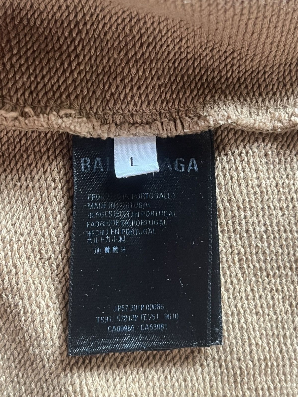Balenciaga Balenciaga Logo Hoodie Size US L / EU 52-54 / 3 - 4 Thumbnail