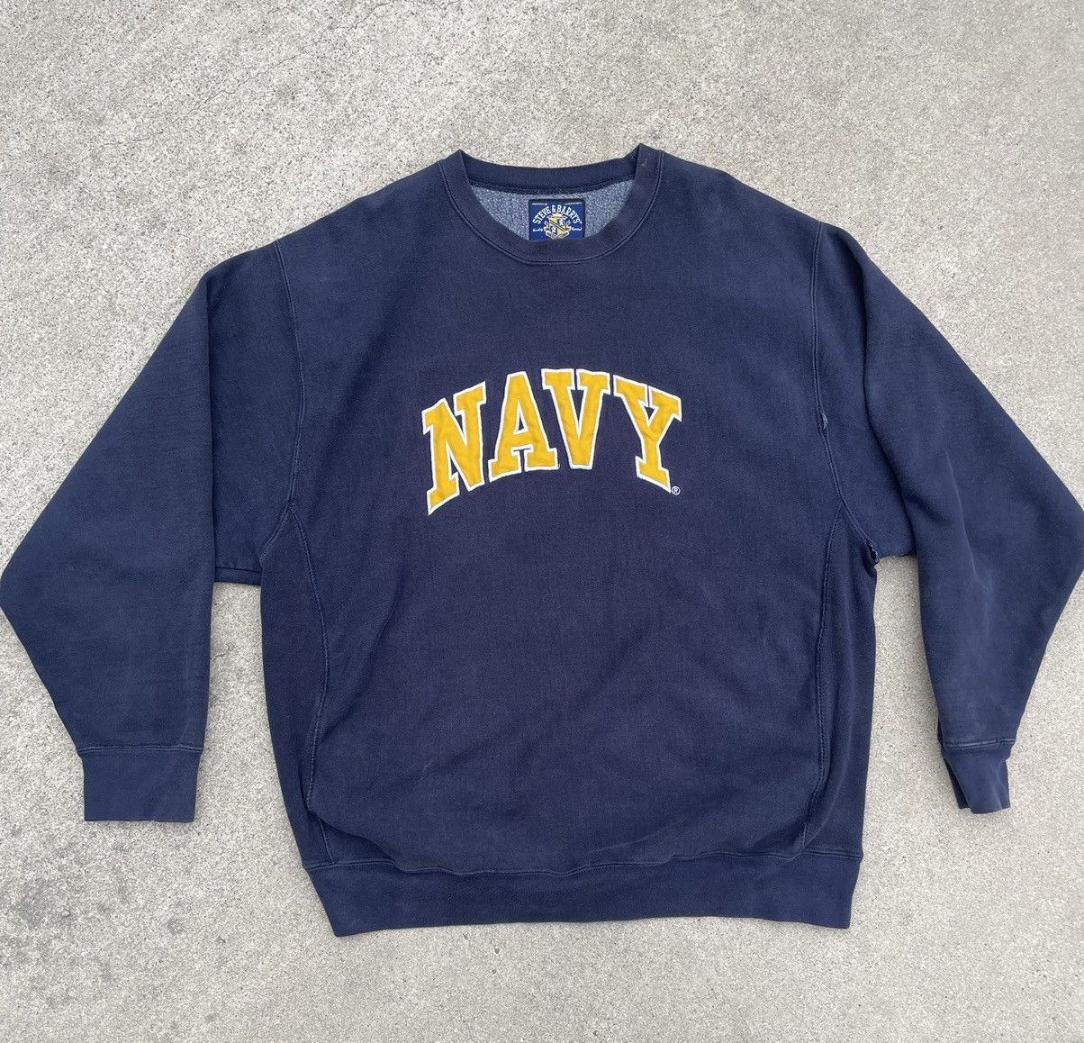 Steve And Barrys Steve and barry’s Navy sweatshirt Size US XXL / EU 58 / 5 - 1 Thumbnail