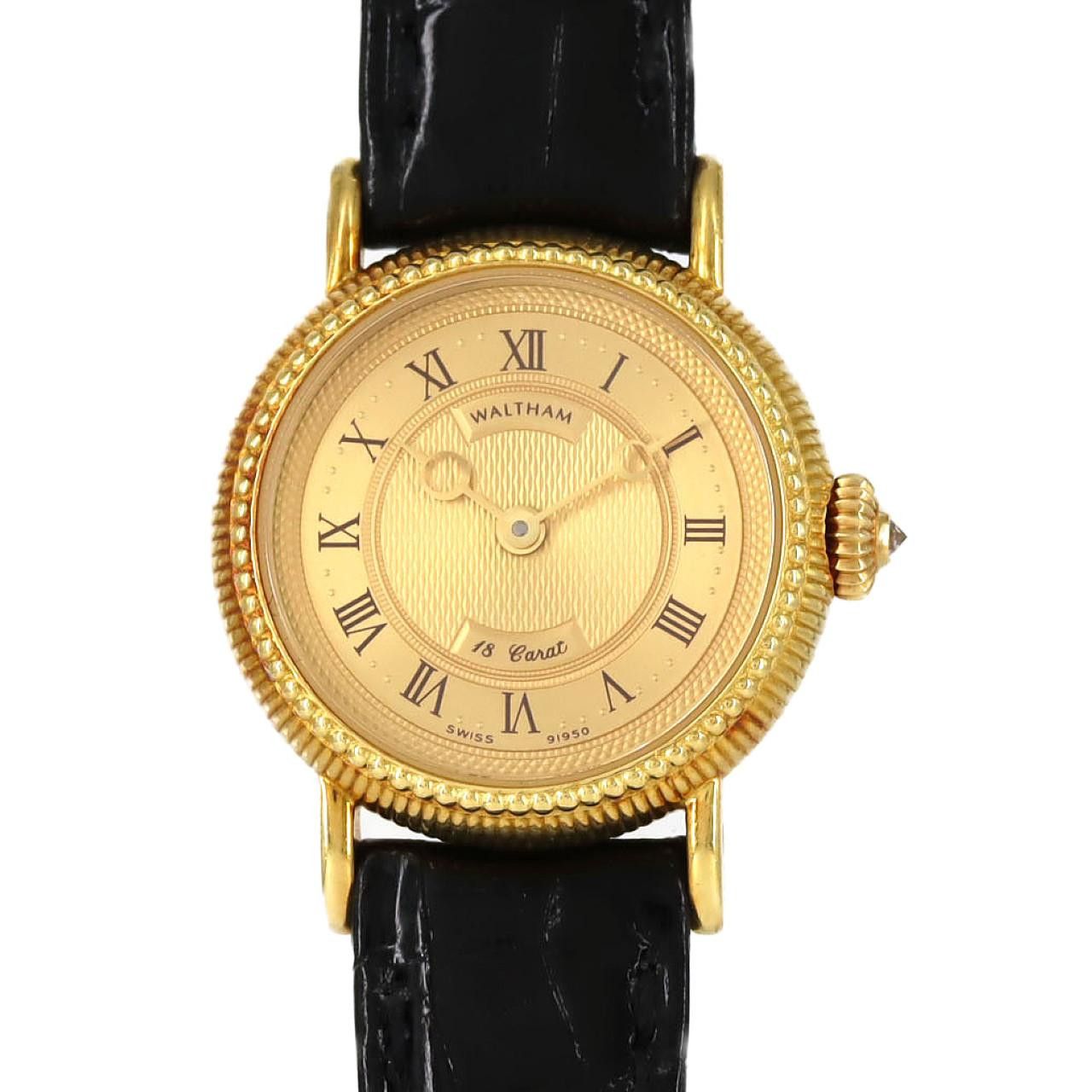 Other Other Waltham Yellow Gold Round Manual Precious Metal Other DUTY FREE for USA Size ONE SIZE - 1 Thumbnail