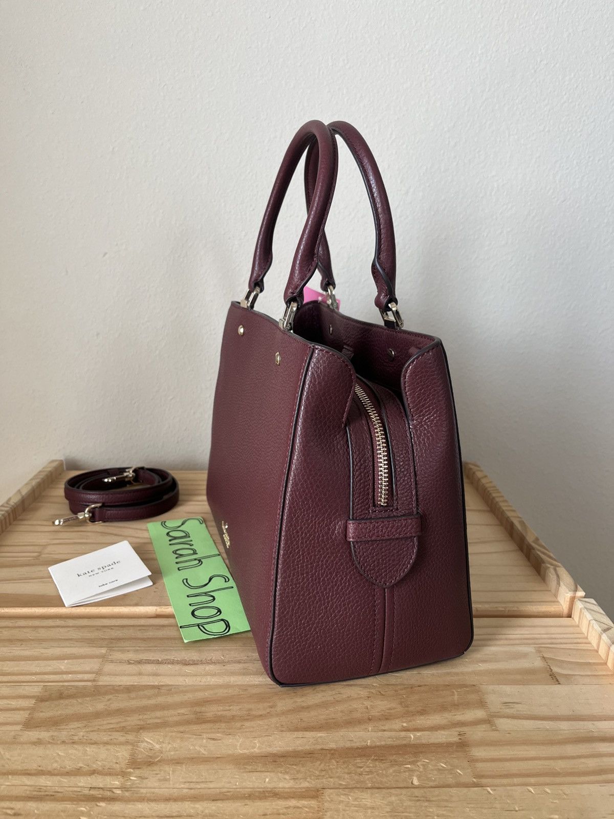 Kate Spade Kate Spade Leila medium triple compartment Satchel Size ONE SIZE - 4 Thumbnail